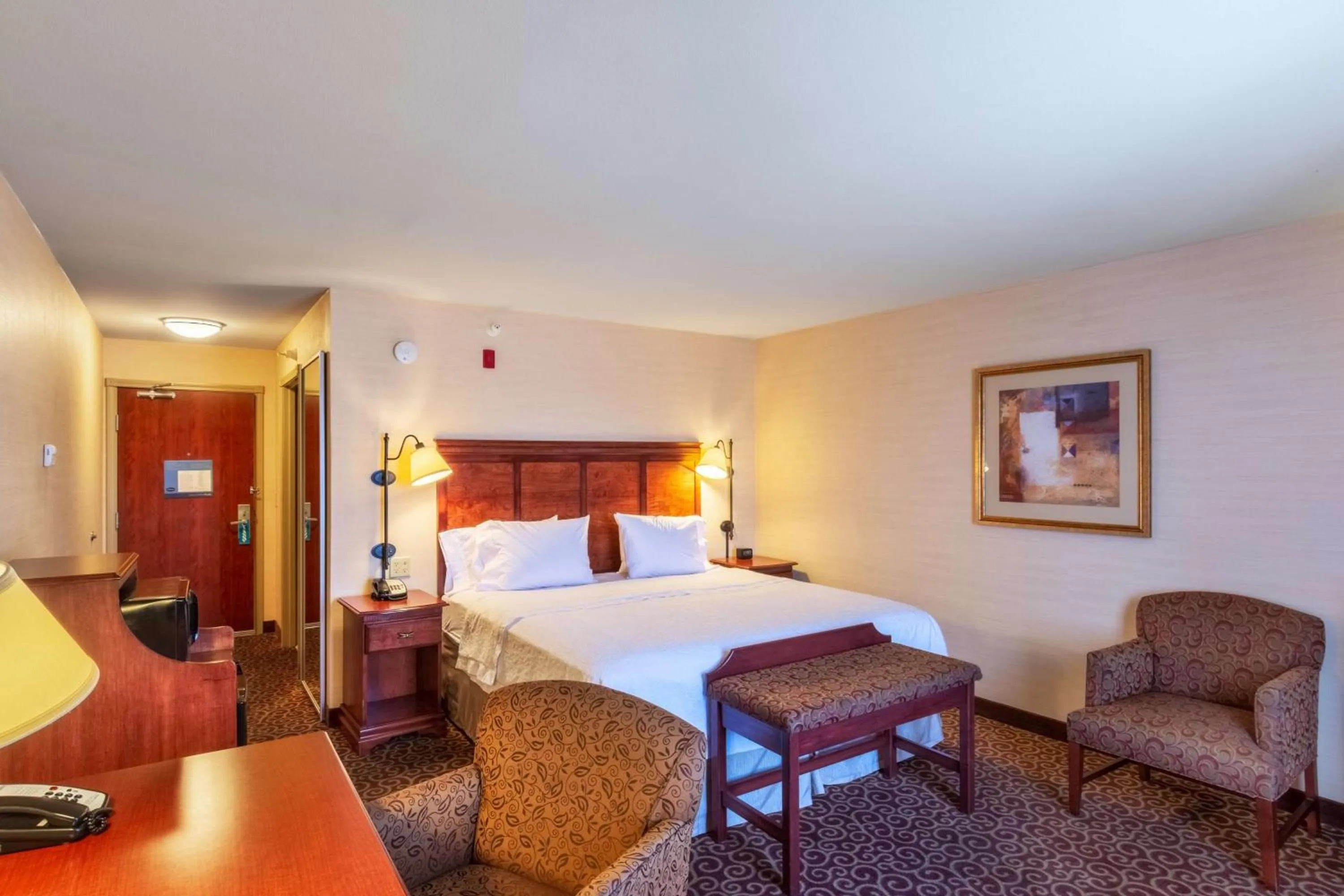 King Room with King Bed - Non-Smoking in Hampton Inn Rawlins