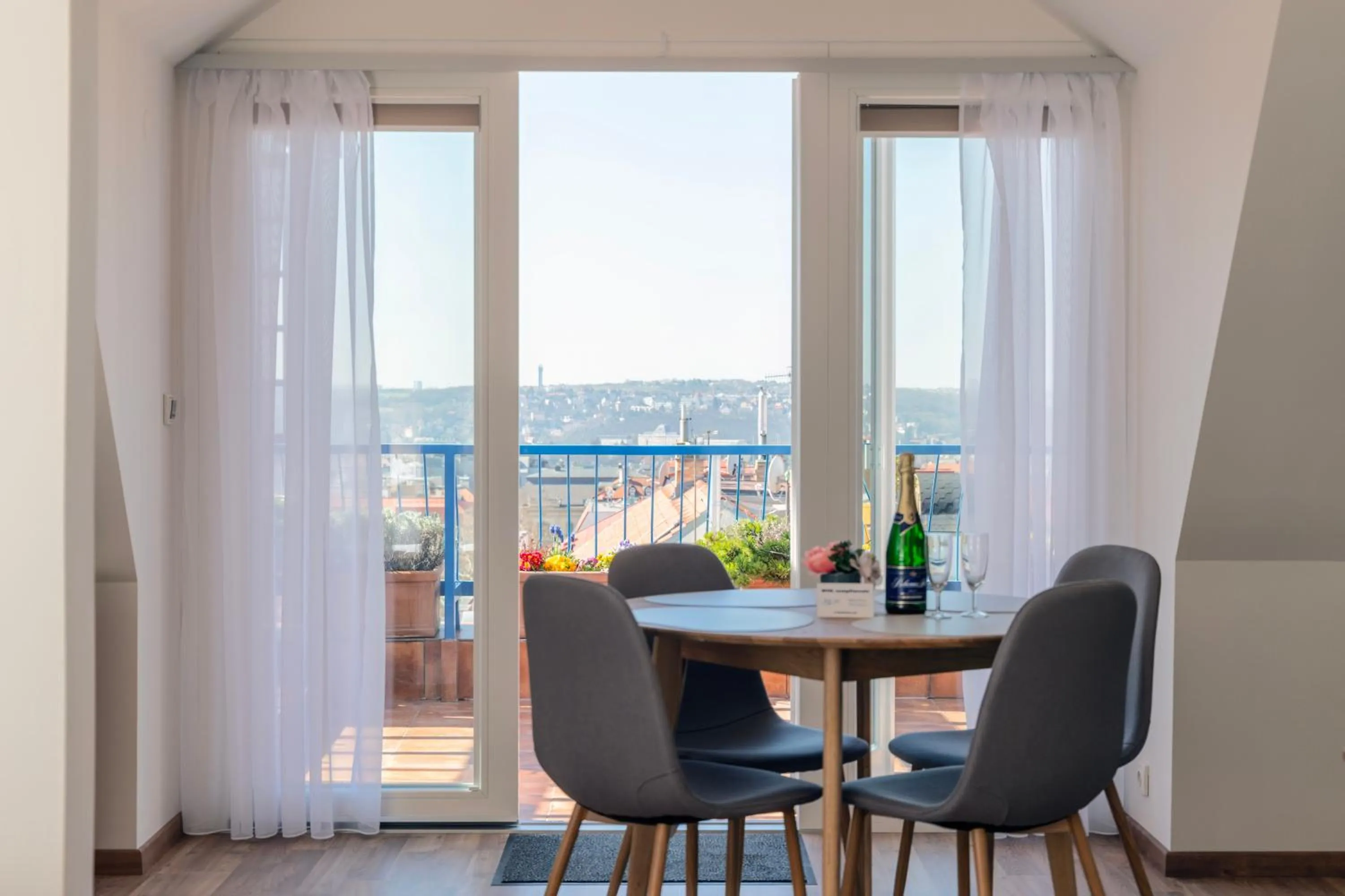 Two-Bedroom Apartment with Terrace in Hotel Orion