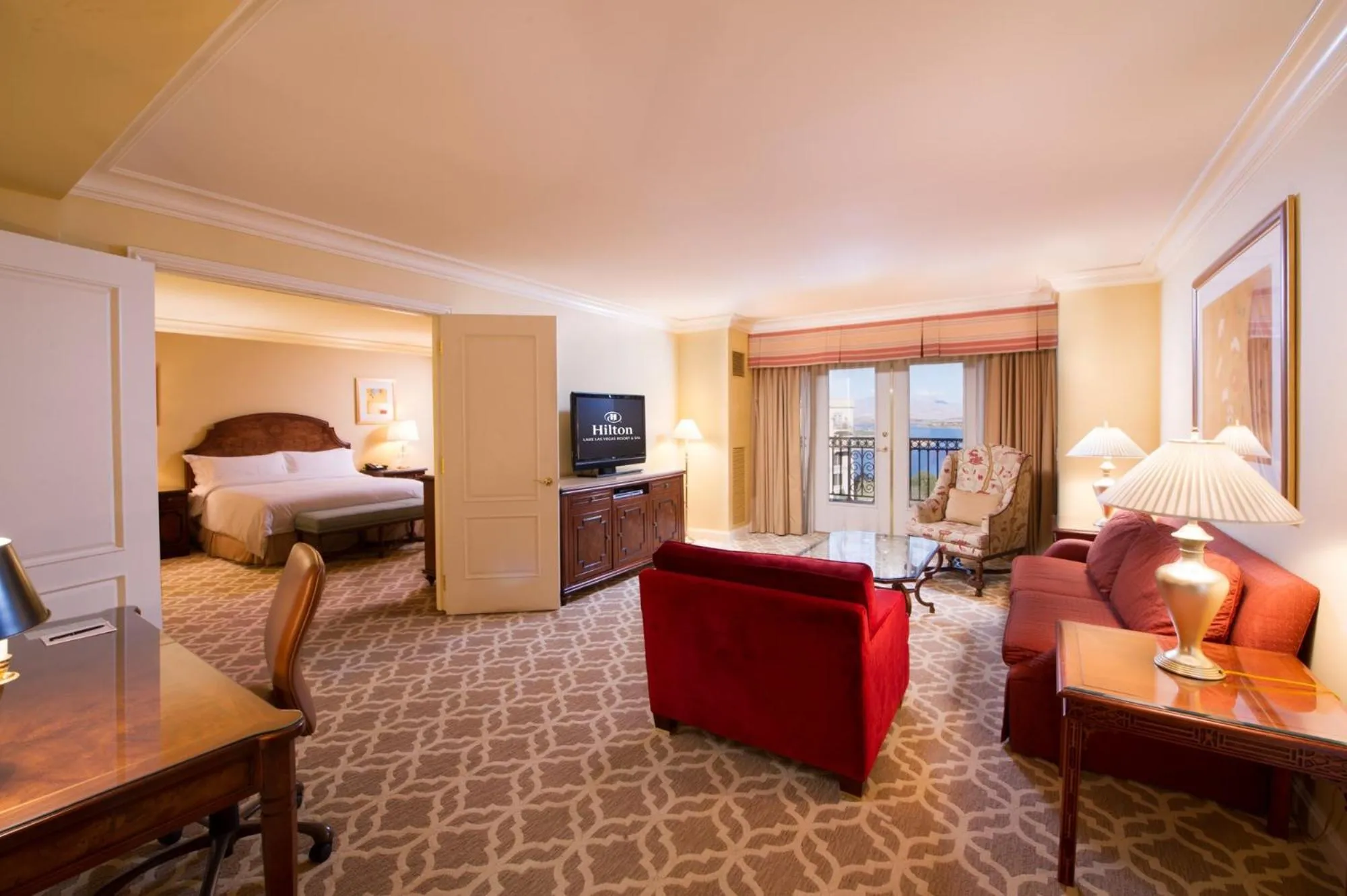 King Suite in Hilton Lake Las Vegas Resort & Spa