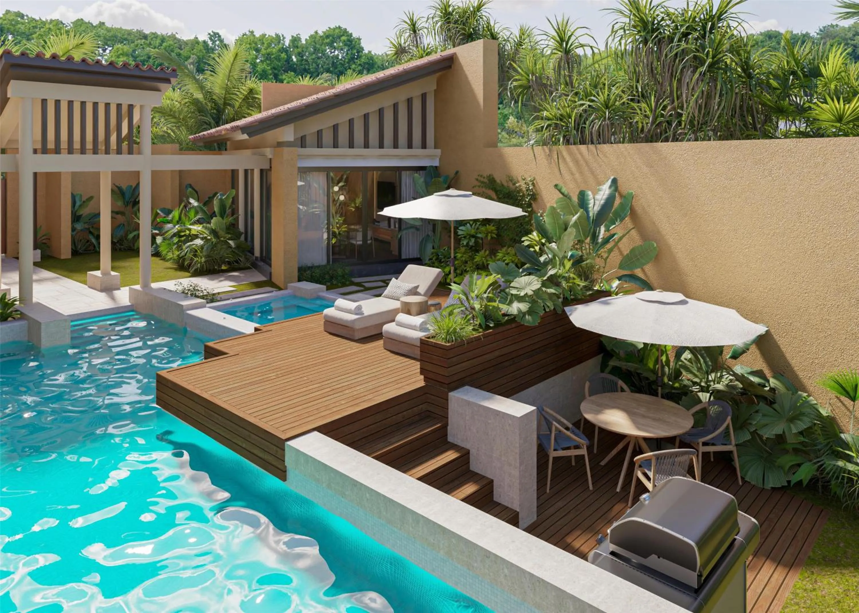 Wellbeing Sanctuary Pool Villa in Banyan Tree Mayakoba