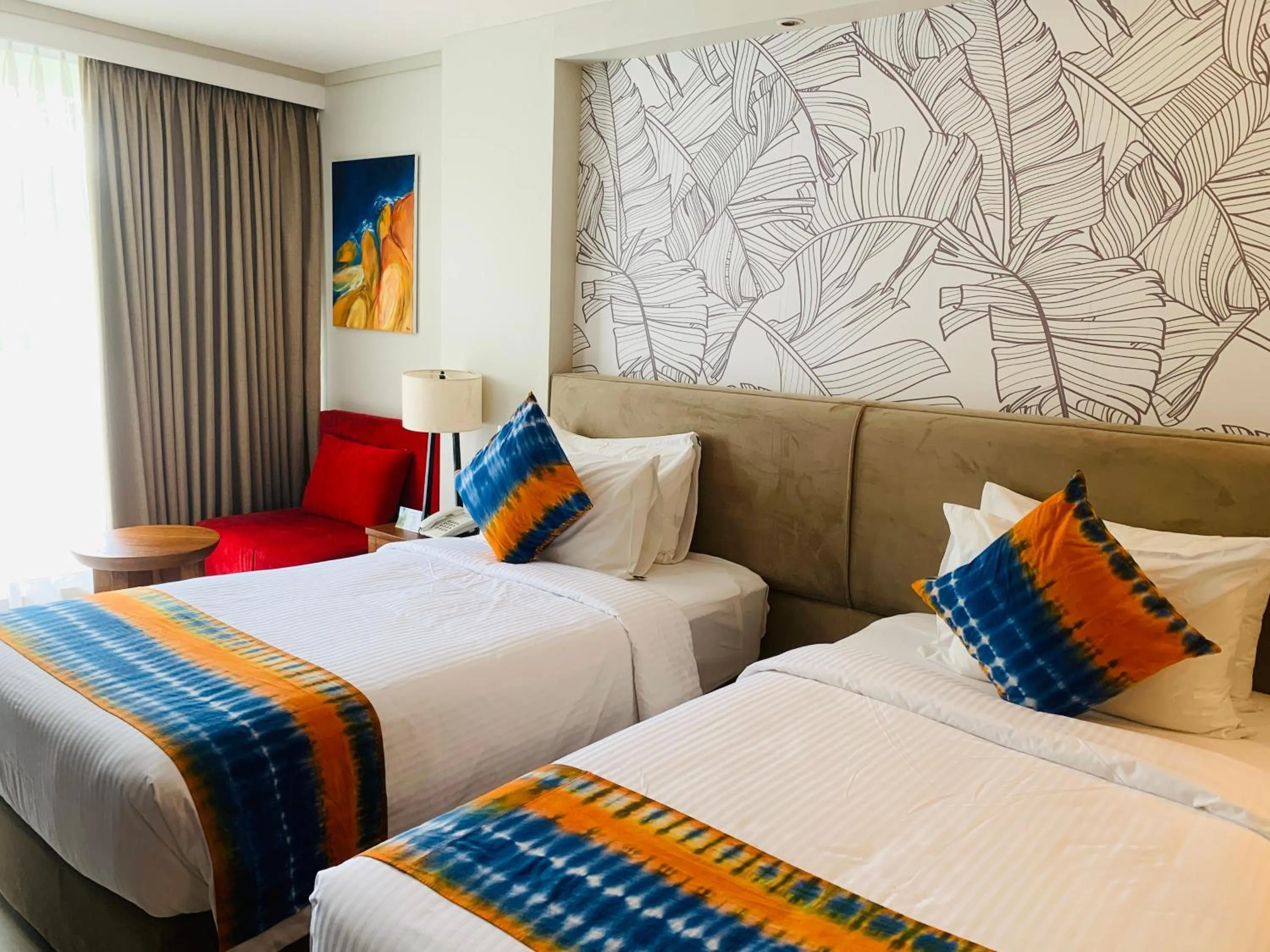 Deluxe Triple Room with Pool View in Pegasus Reef - A Beach Resort in Colombo