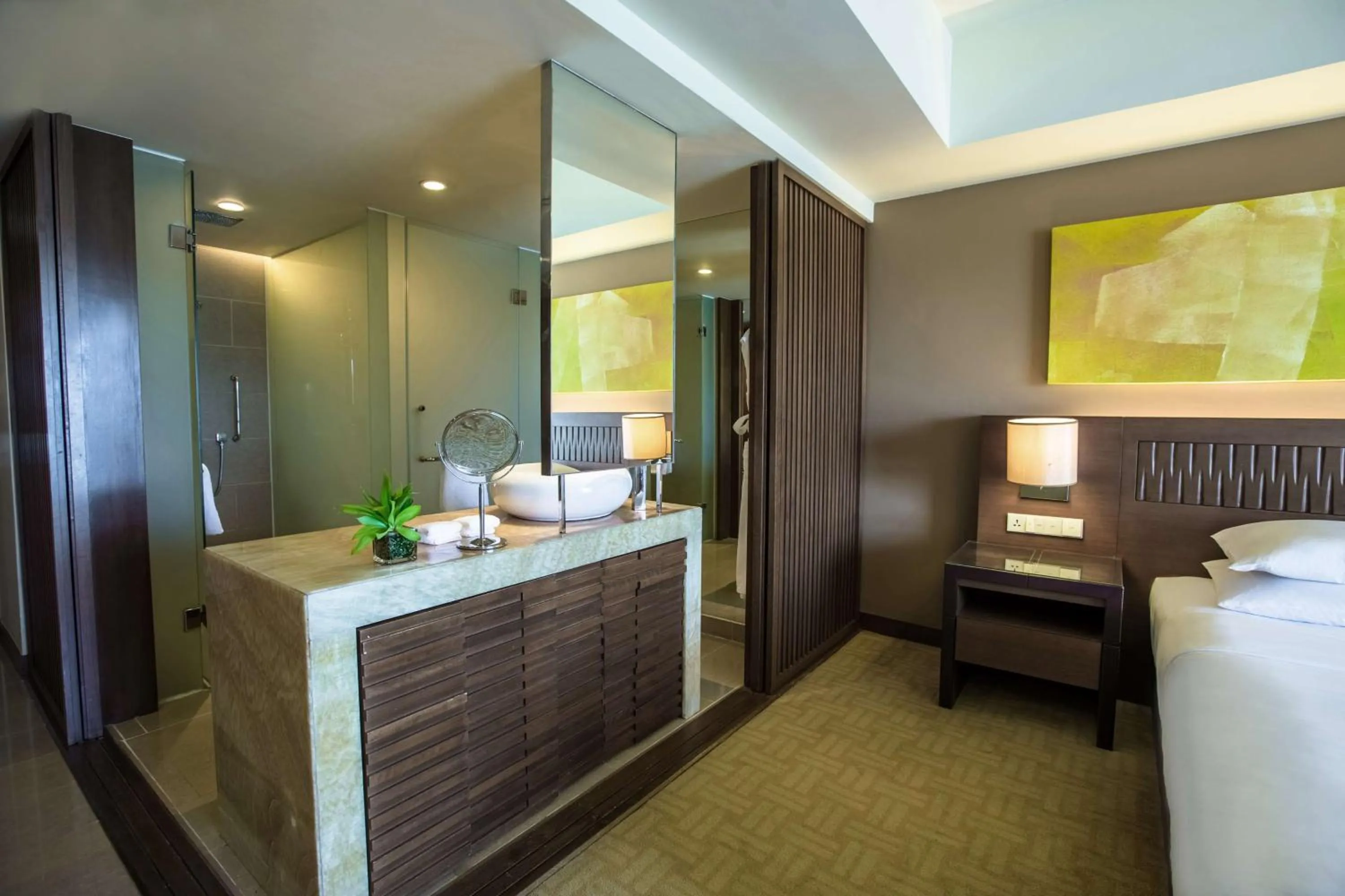 Twin Room with Sea View in Hyatt Regency Kinabalu