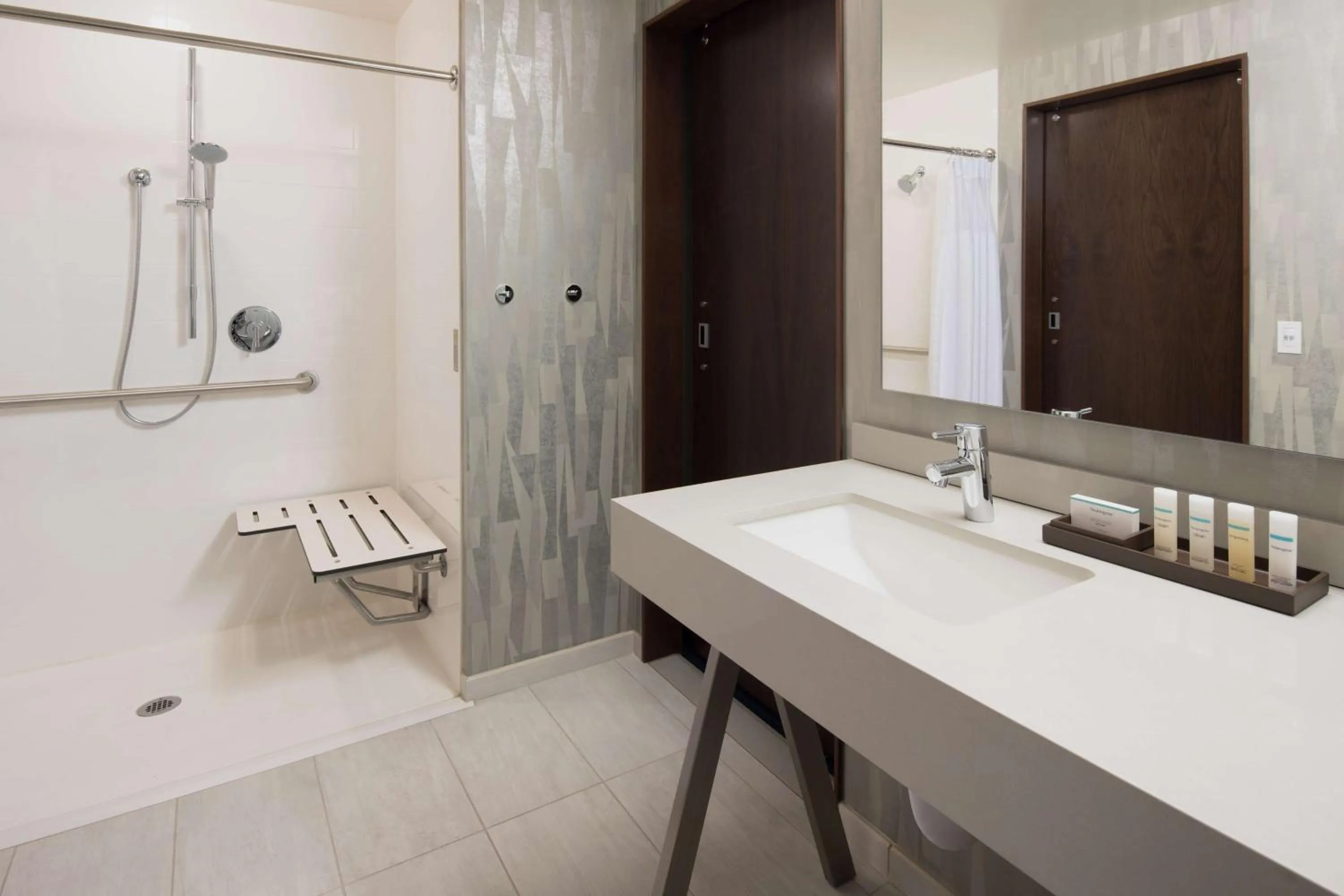 King Suite with Roll-In Shower - Mobility Accessible  in Embassy Suites By Hilton Seattle Downtown Pioneer Square