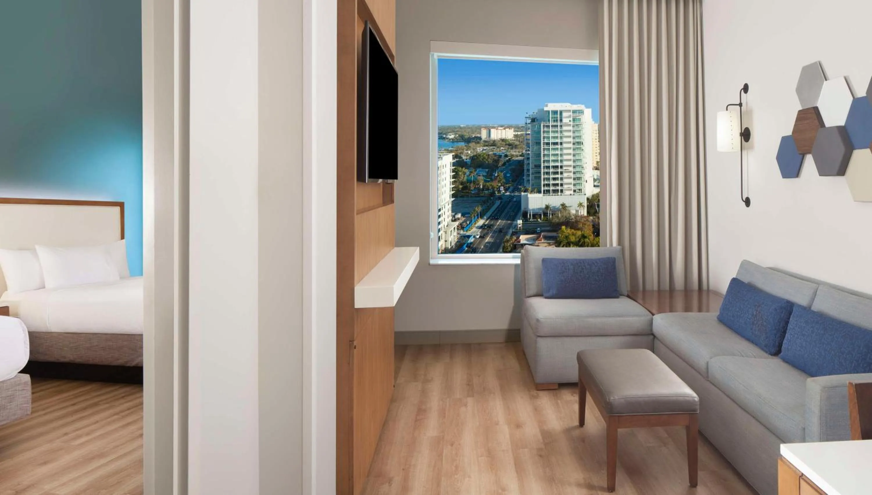 Queen Suite with Two Queen Beds - Mobility Access in Embassy Suites By Hilton Sarasota