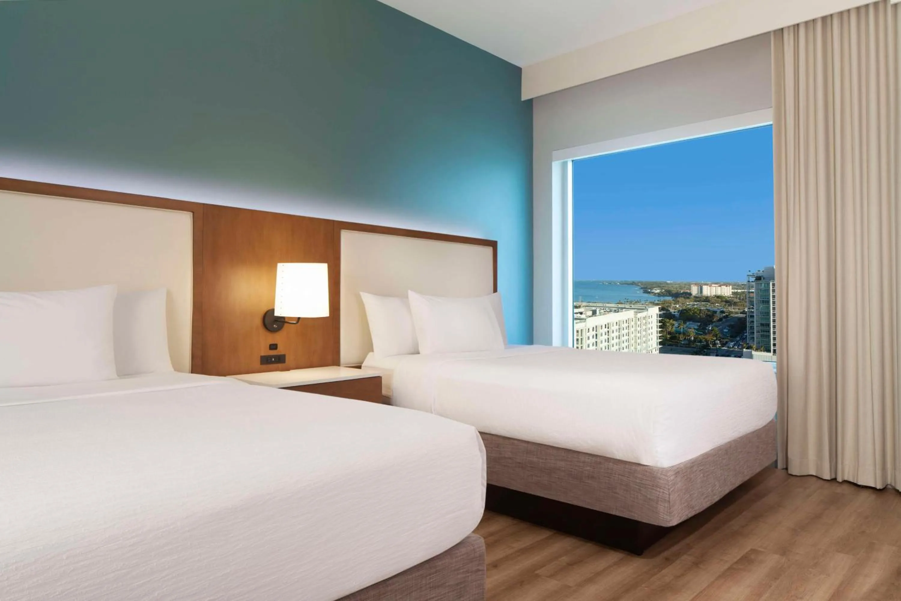 Two-Room Queen Suite with Two Queen Beds - Hearing Access in Embassy Suites By Hilton Sarasota