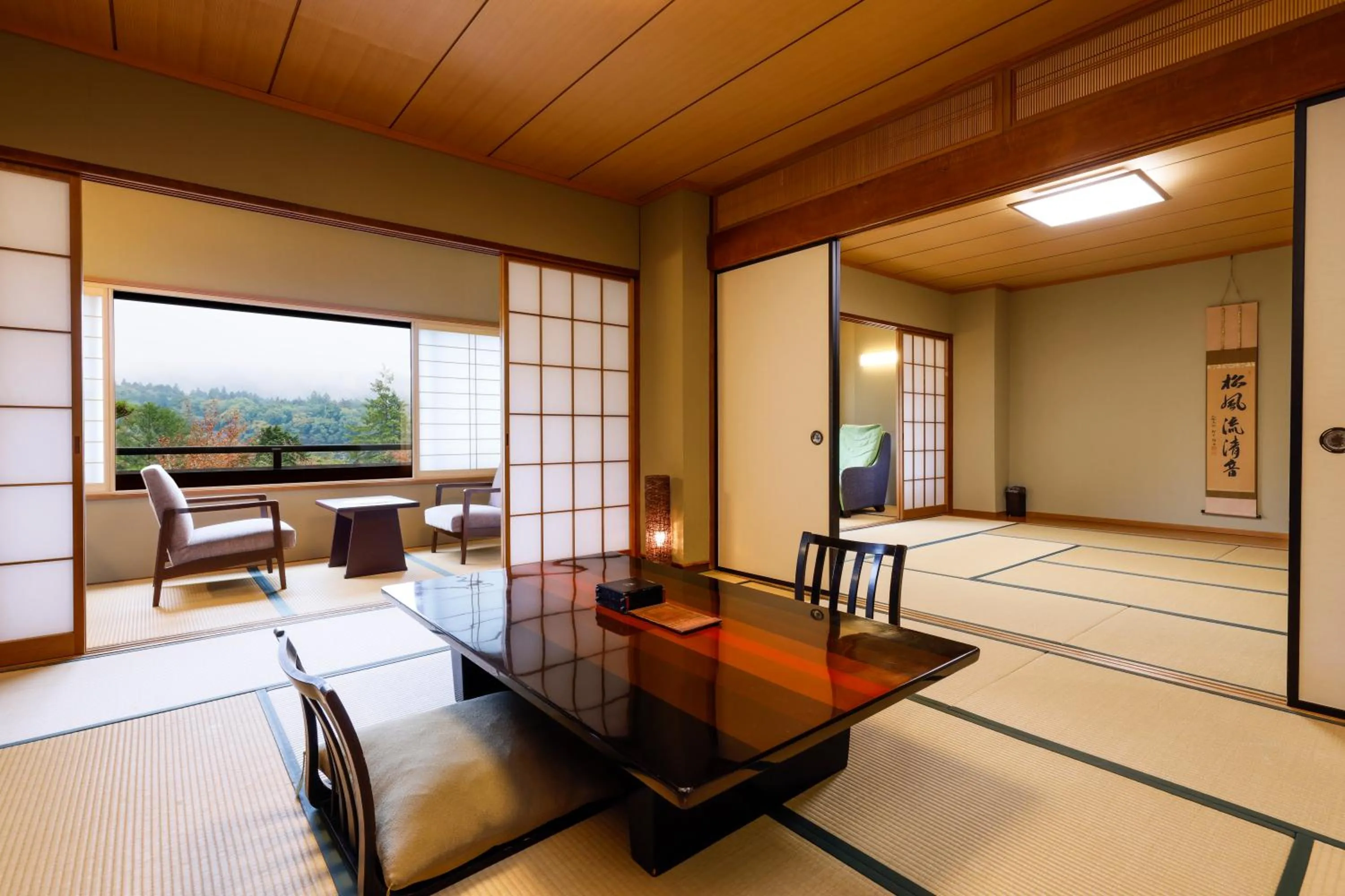 Deluxe Japanese-Style Room with Private Bathroom Garden View 2 floor - single occupancy in Nikko Hoshino Yado