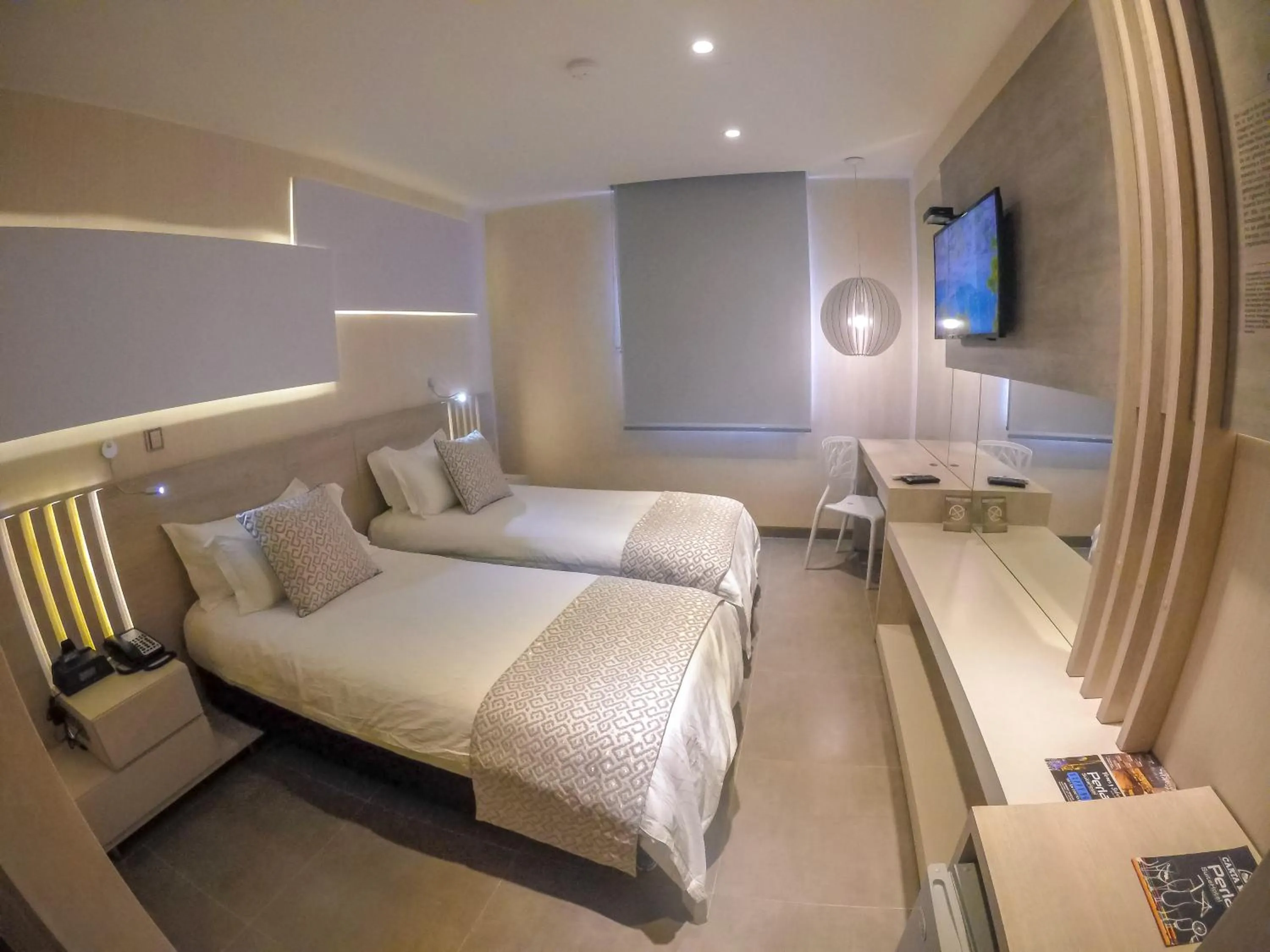 Superior Twin Room in Hotel Perla Suite Santa Marta