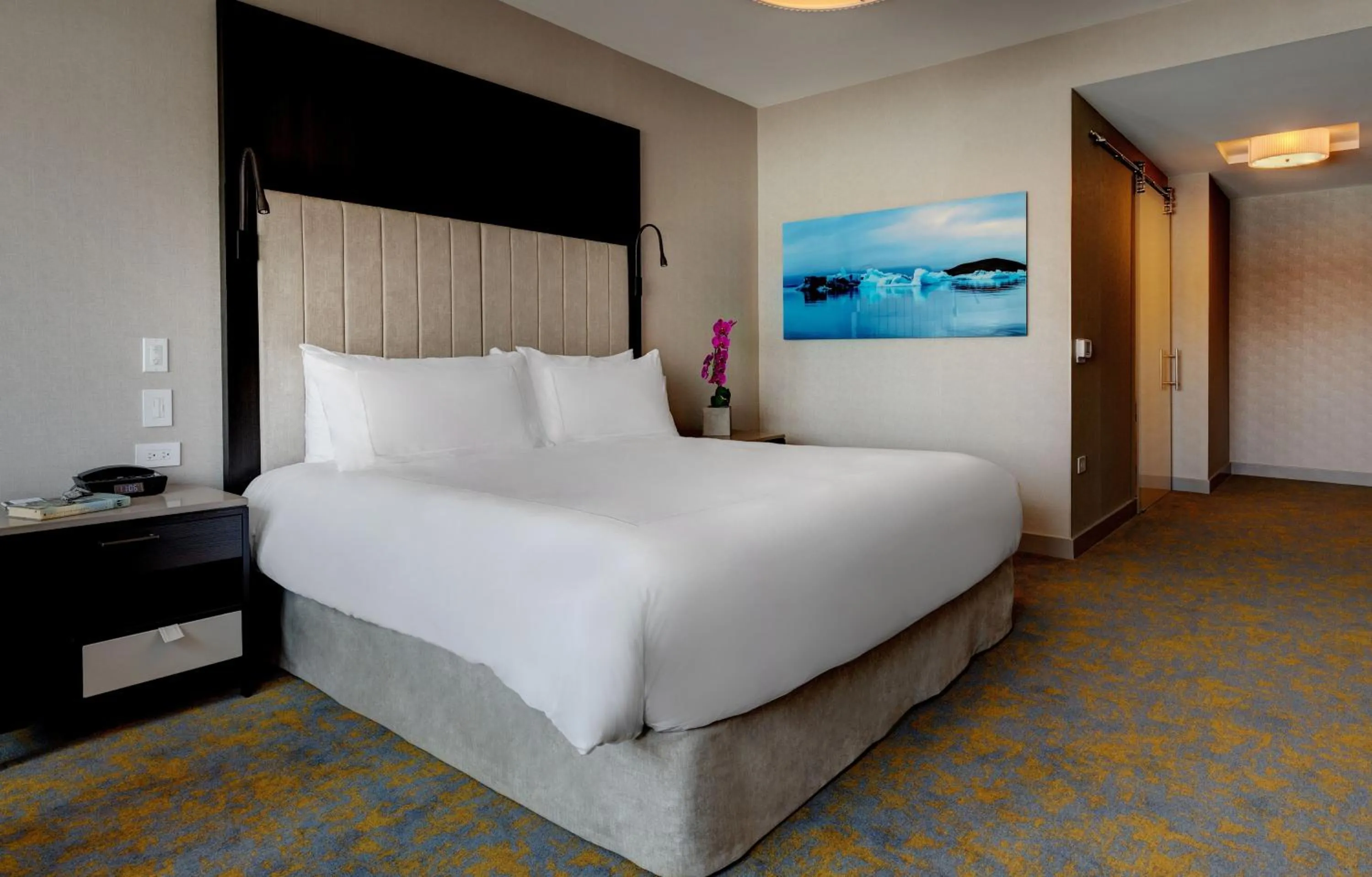 Deluxe King Room with Roll-In Shower - Mobility Accessible in Hotel X Toronto, a Destination by Hyatt Hotel