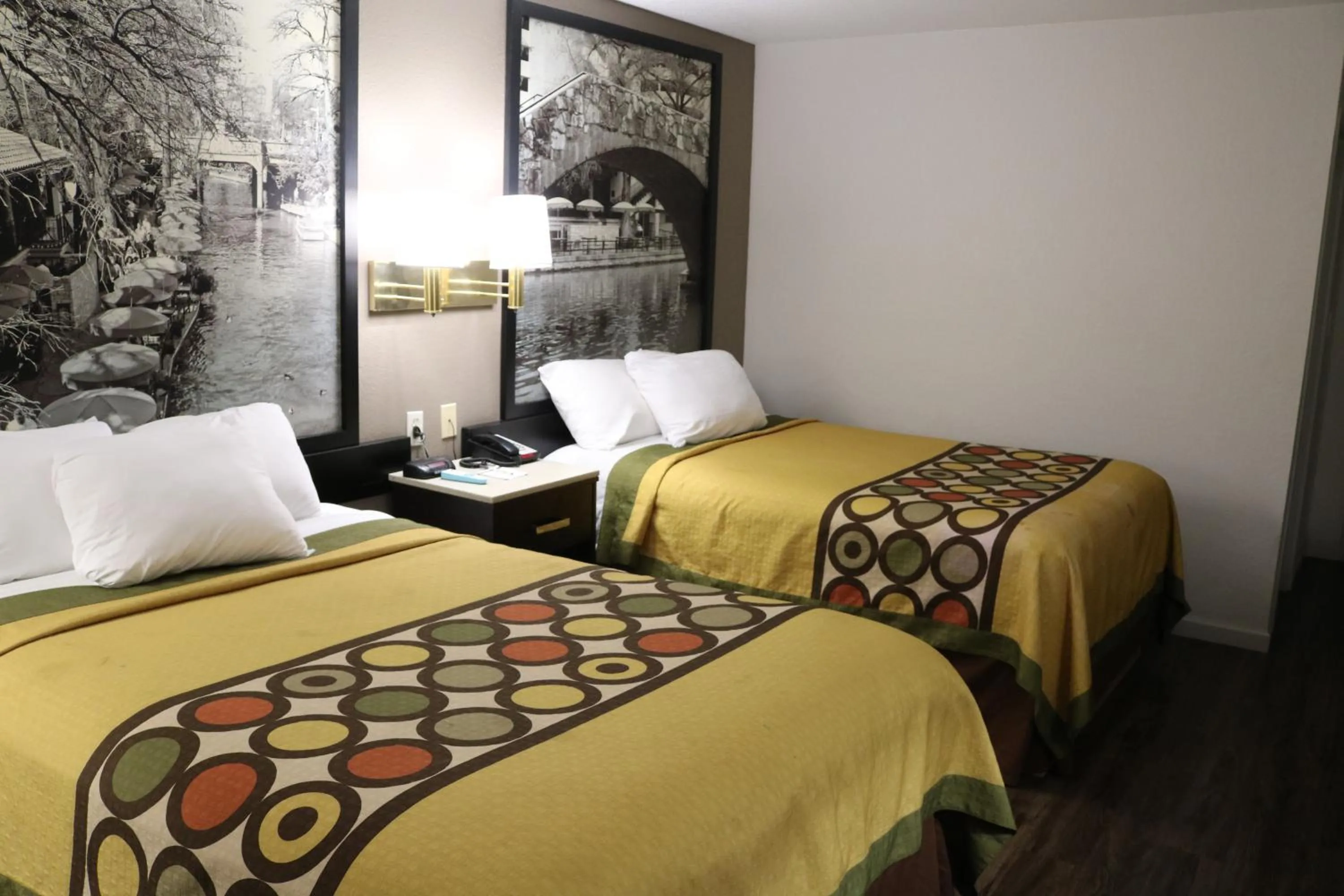 Double Room with Two Double Beds - Non-Smoking in Super 8 by Wyndham San Antonio/I-35 North