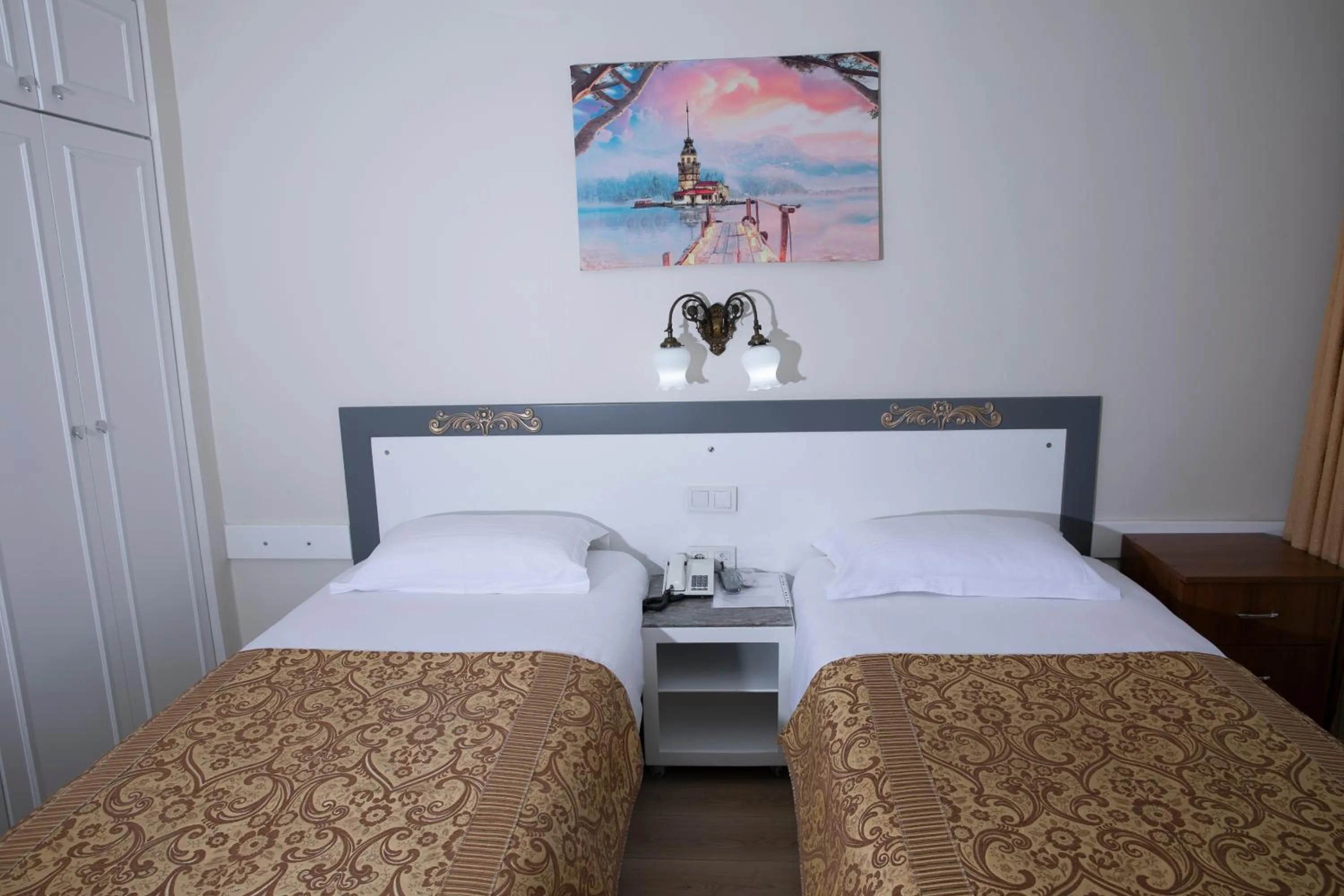 Double Room with Balcony and Sea View in Hali Hotel