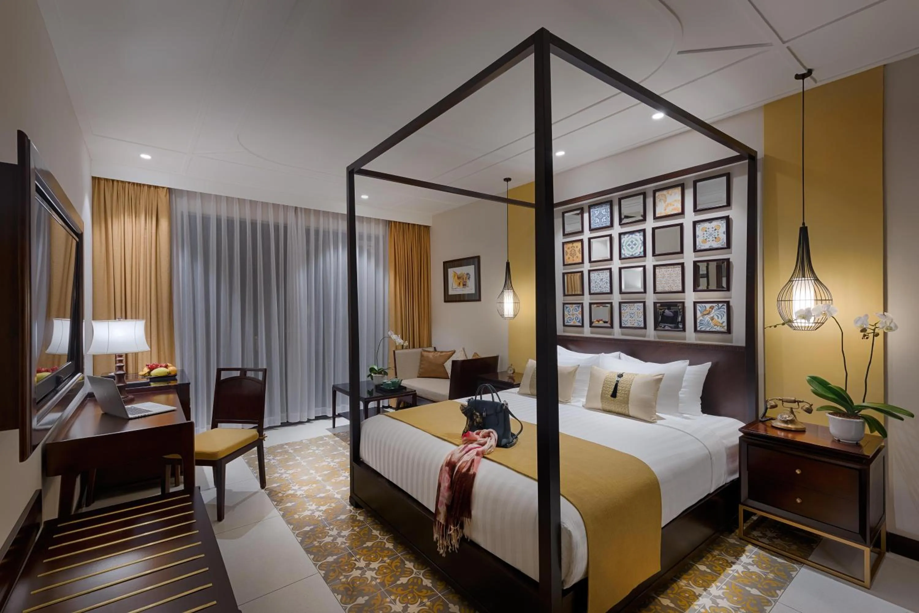 Connecting Junior Suite in Allegro Hoi An . A Little Luxury Hotel & Spa