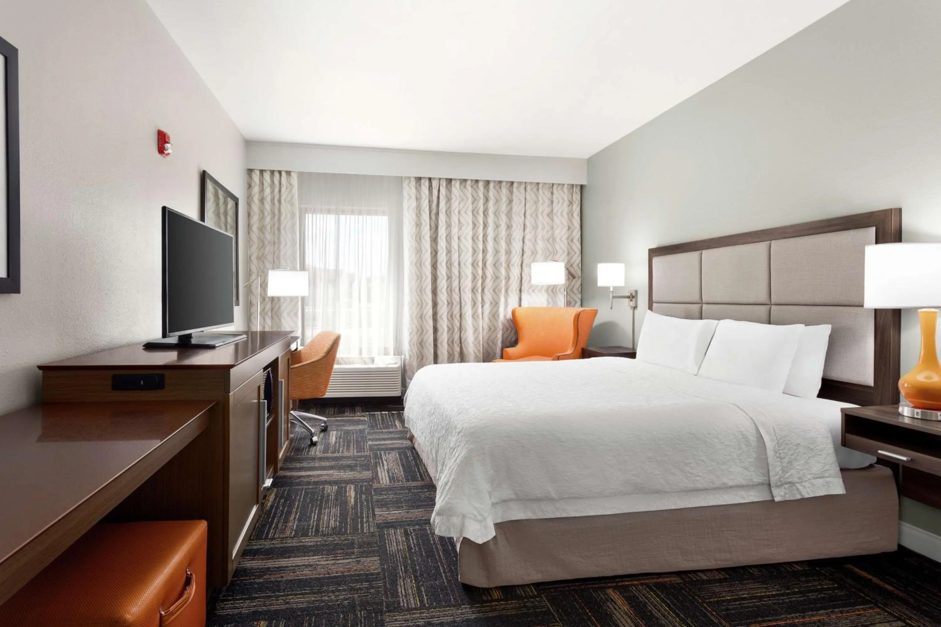 King Room with Roll-In Shower - Mobility Access/Non-Smoking in Hampton Inn Paris