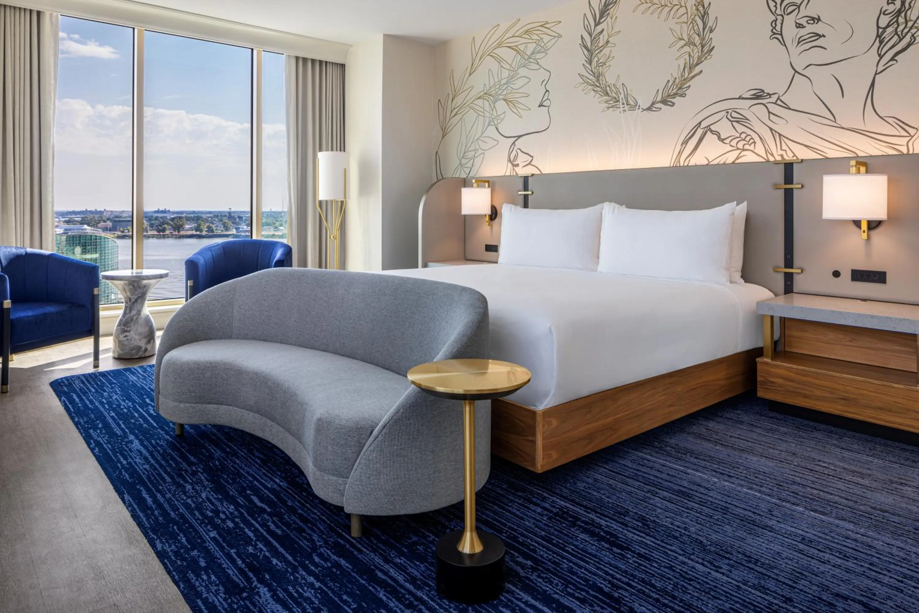 Caesars Luxury Room, 1 King	 in Caesars New Orleans, A Caesars Destination