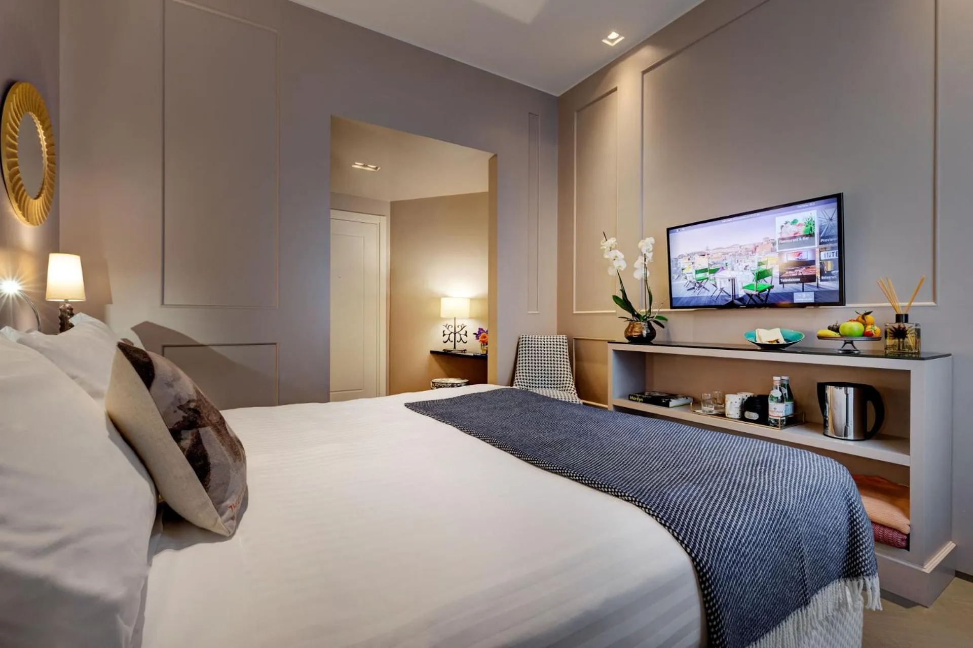 Double Room in Singer Palace Hotel Roma