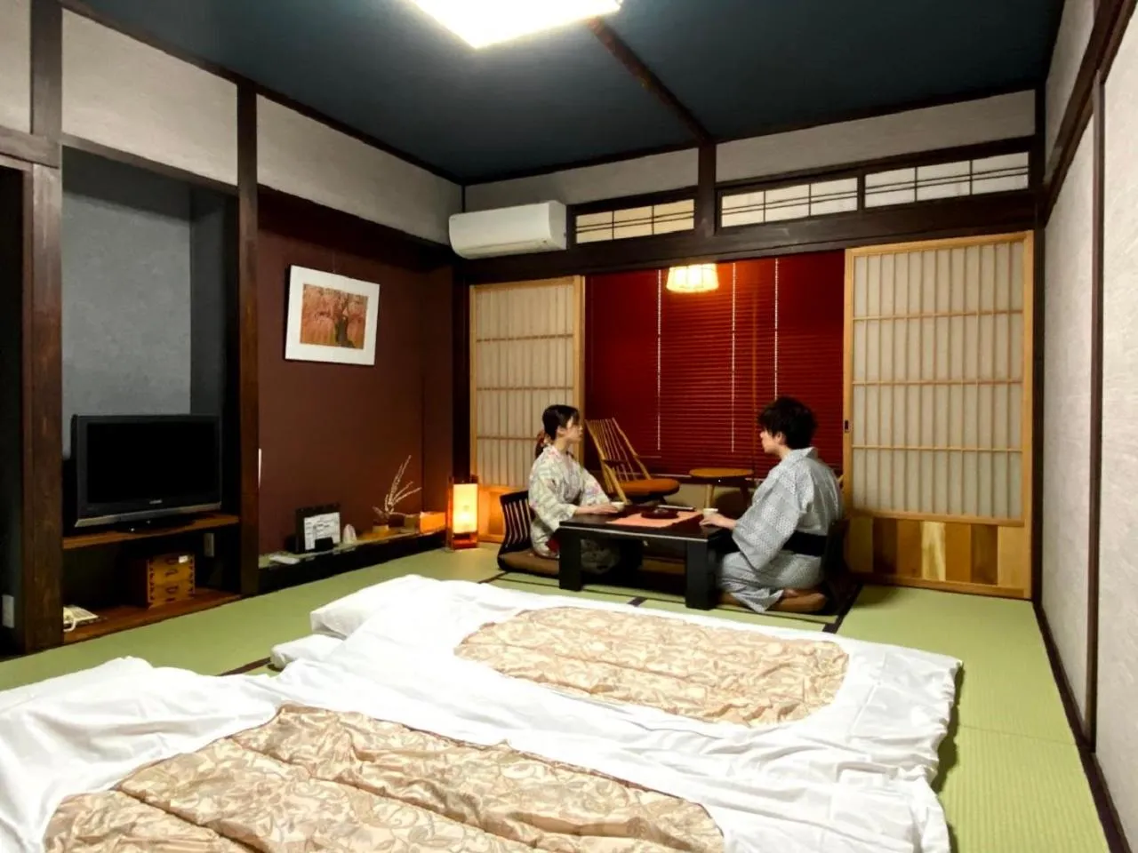 Japanese-Style Room with Shared Bathroom - Non-Smoking in Ryokan Asunaro
