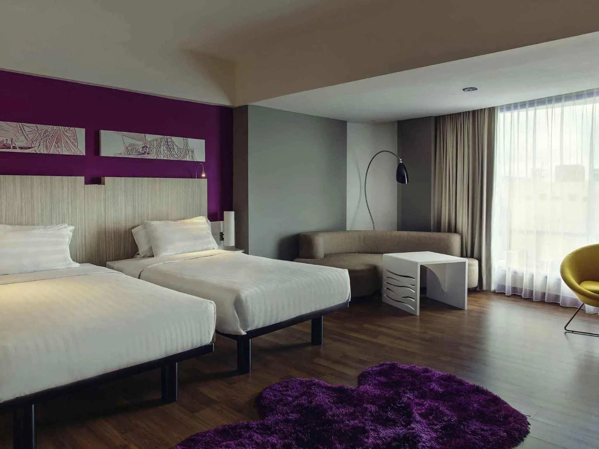 Grand Deluxe Twin Room in Mercure Convention Center Ancol