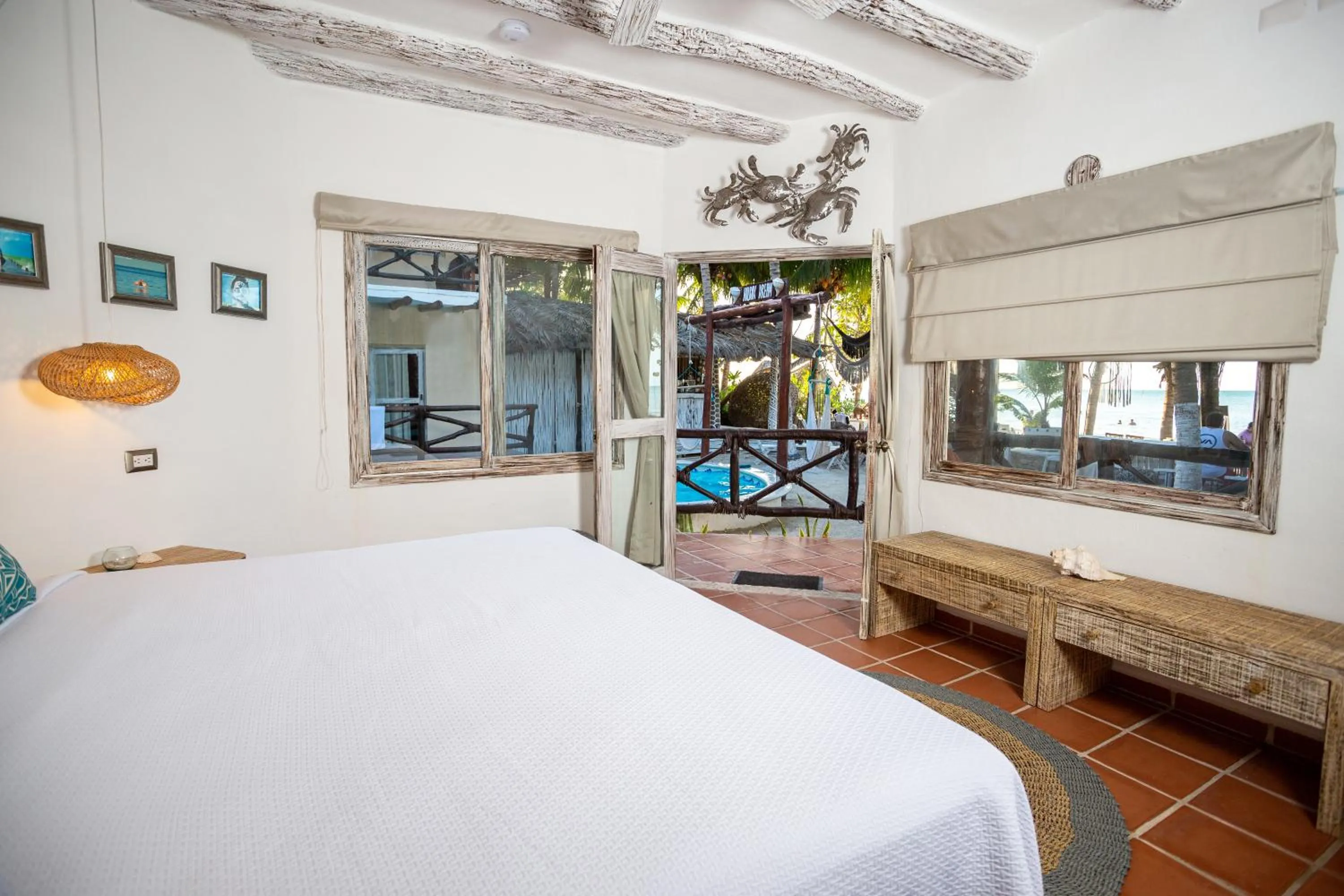 King Room with Pool View in Holbox Dream Beachfront Hotel