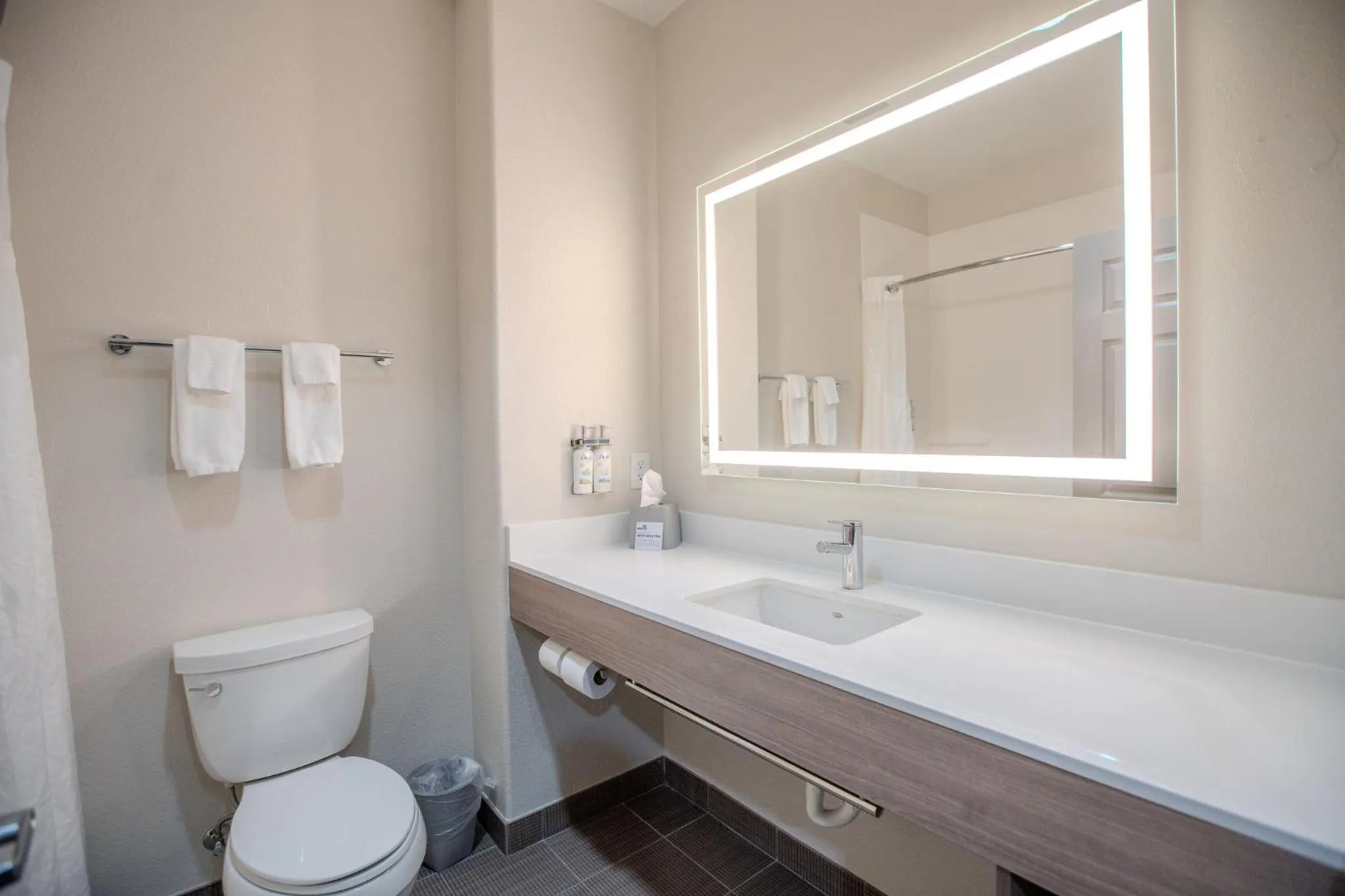 King Room - Hearing Accessible - Roll-in Shower in Holiday Inn Express & Suites Cleveland by IHG
