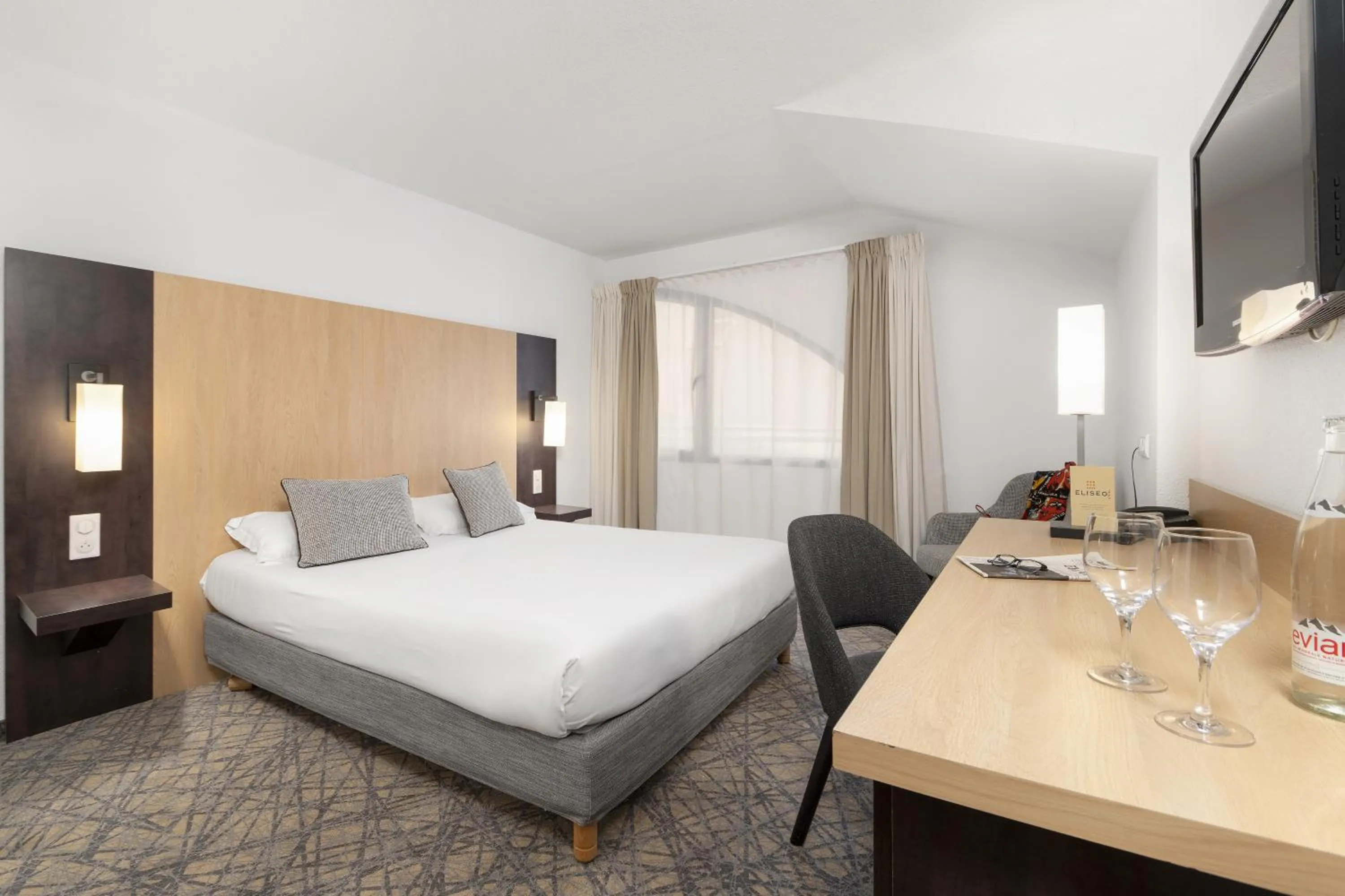 Double Room in Hôtel Eliseo