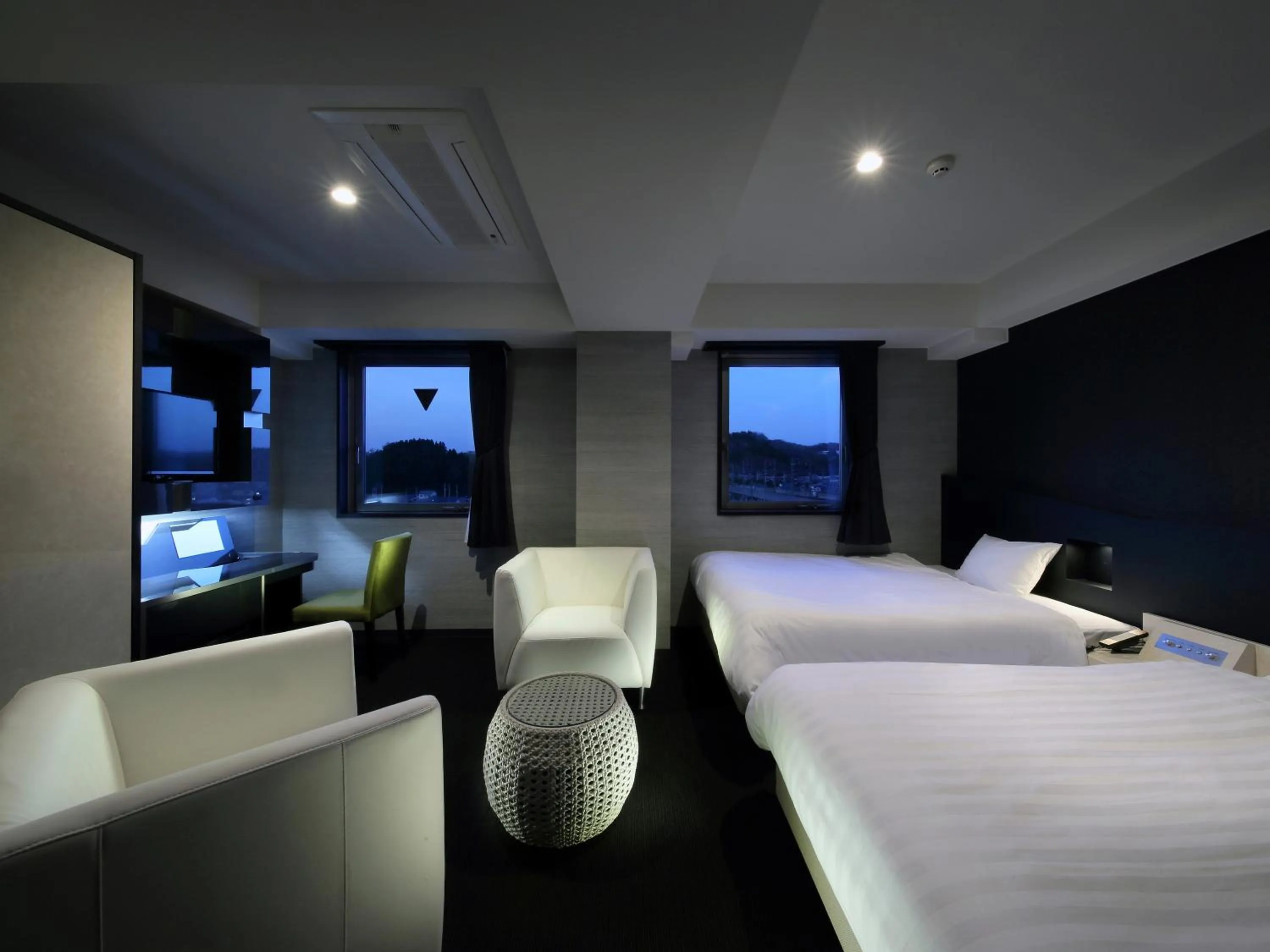 Superior Twin Room in Venezian Hotel Shiroishi Zao