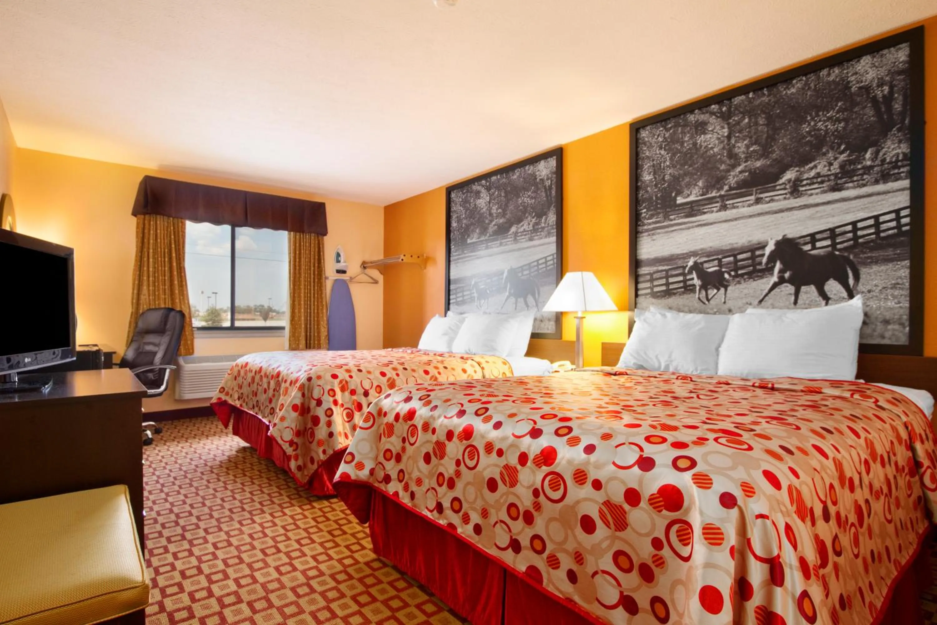 Deluxe Queen Room with Two Queen Beds - Non-Smoking in Super 8 South by Wyndham