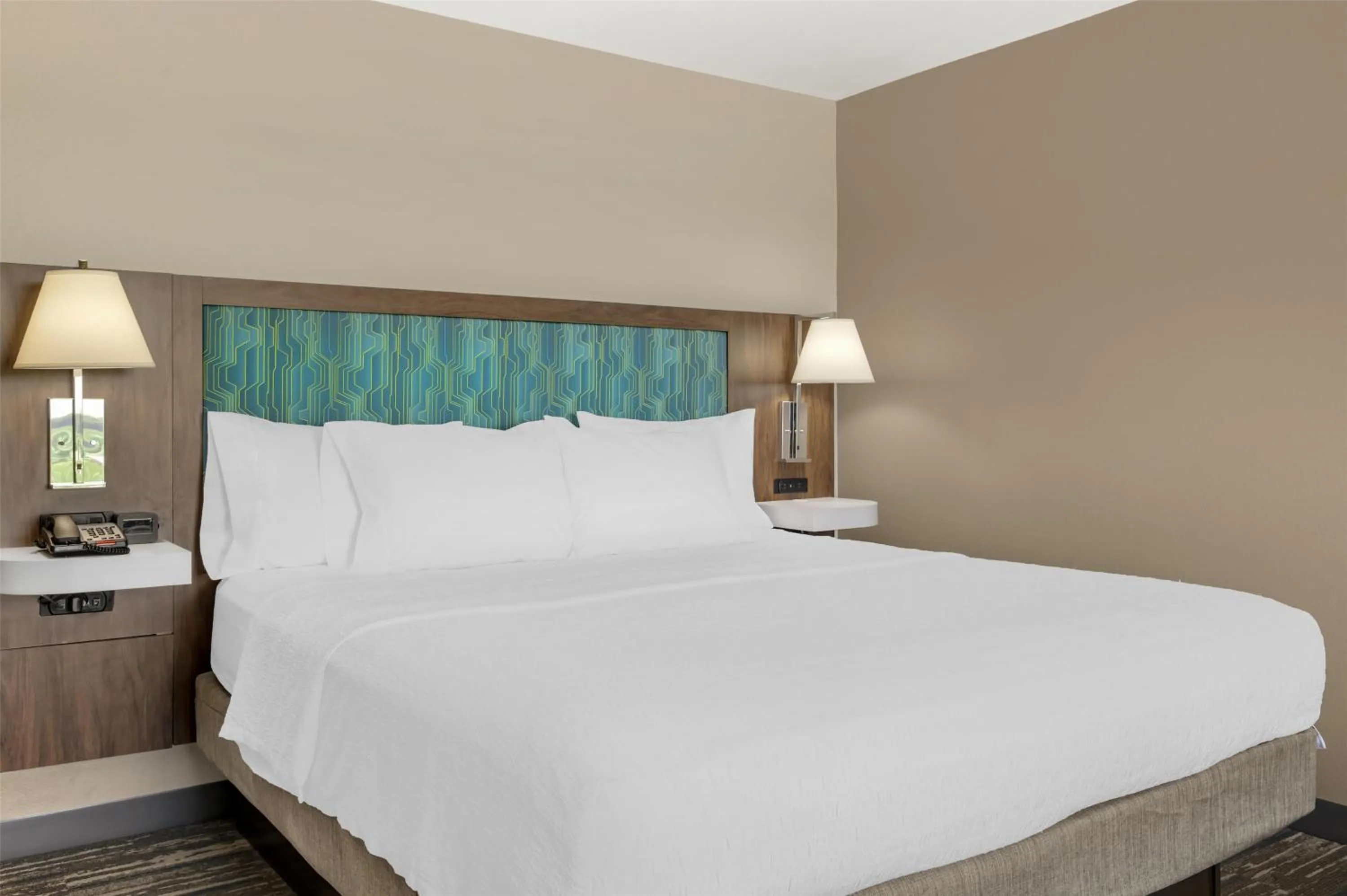 King Room with Shower - Non-Smoking in Hampton Inn & Suites Crawfordsville