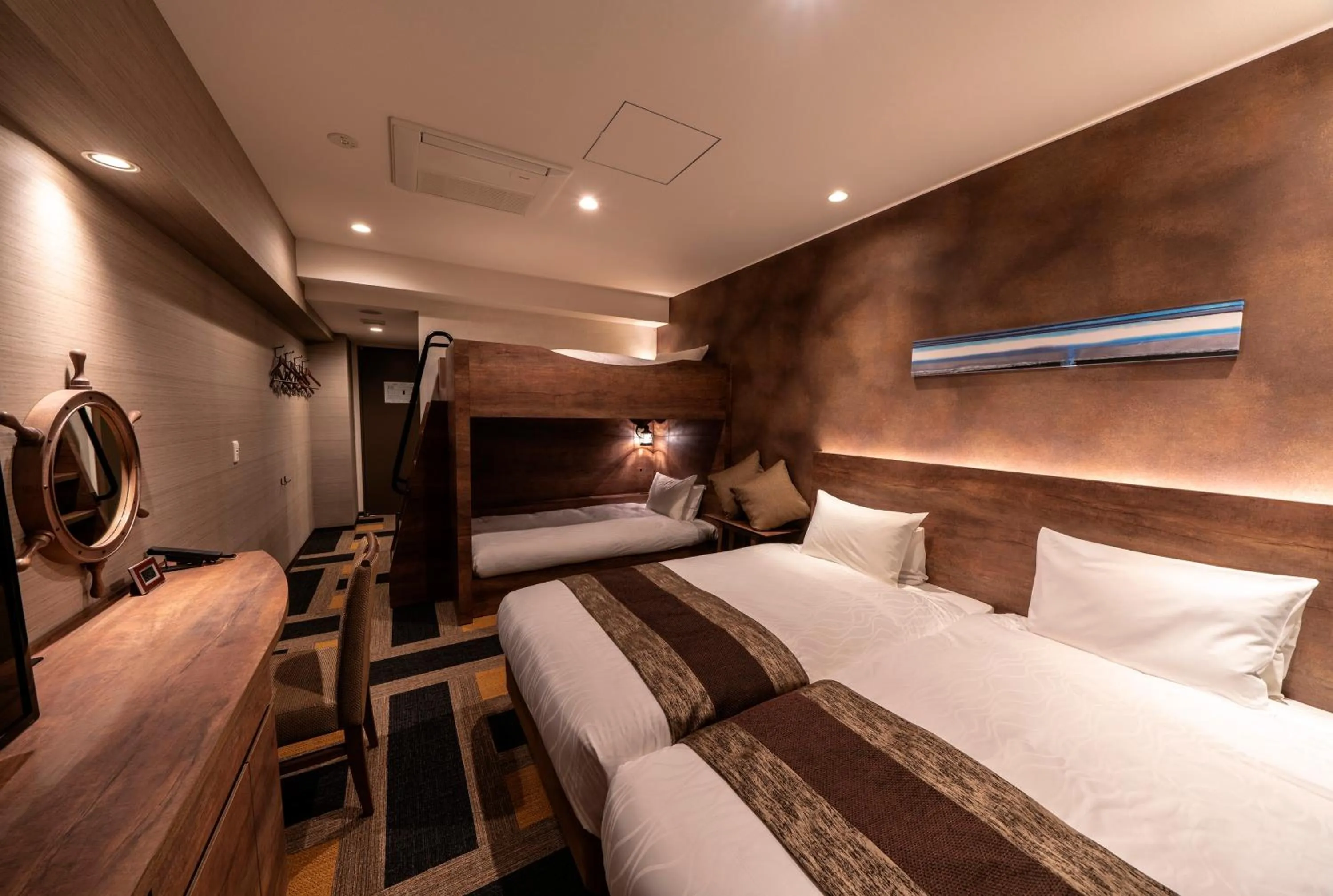 Family Room with Sofa Bed - Non-Smoking in Hotel Torifito Otaru Canal