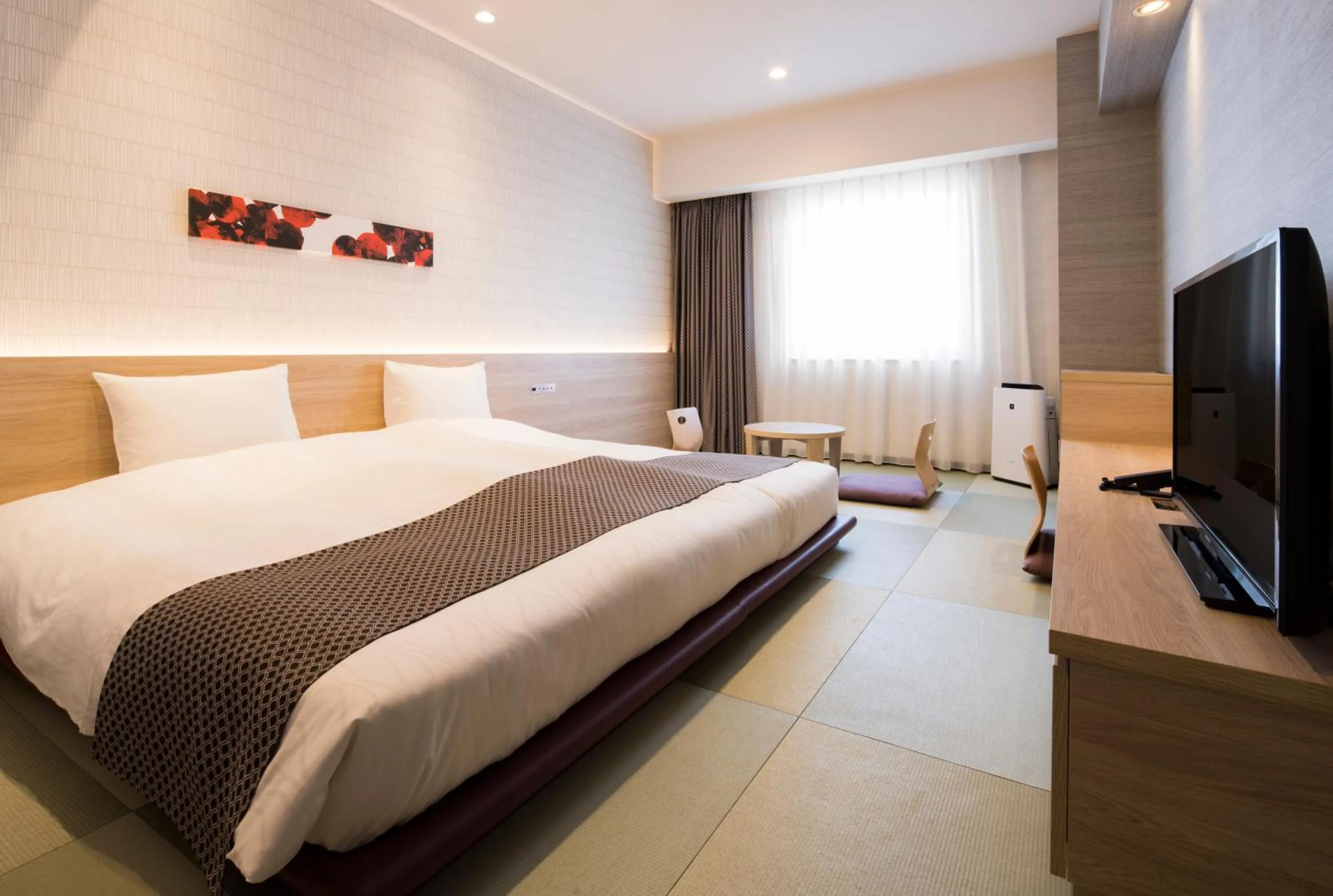 Superior Twin Room with Tatami Area - Non-Smoking in Hotel Torifito Otaru Canal