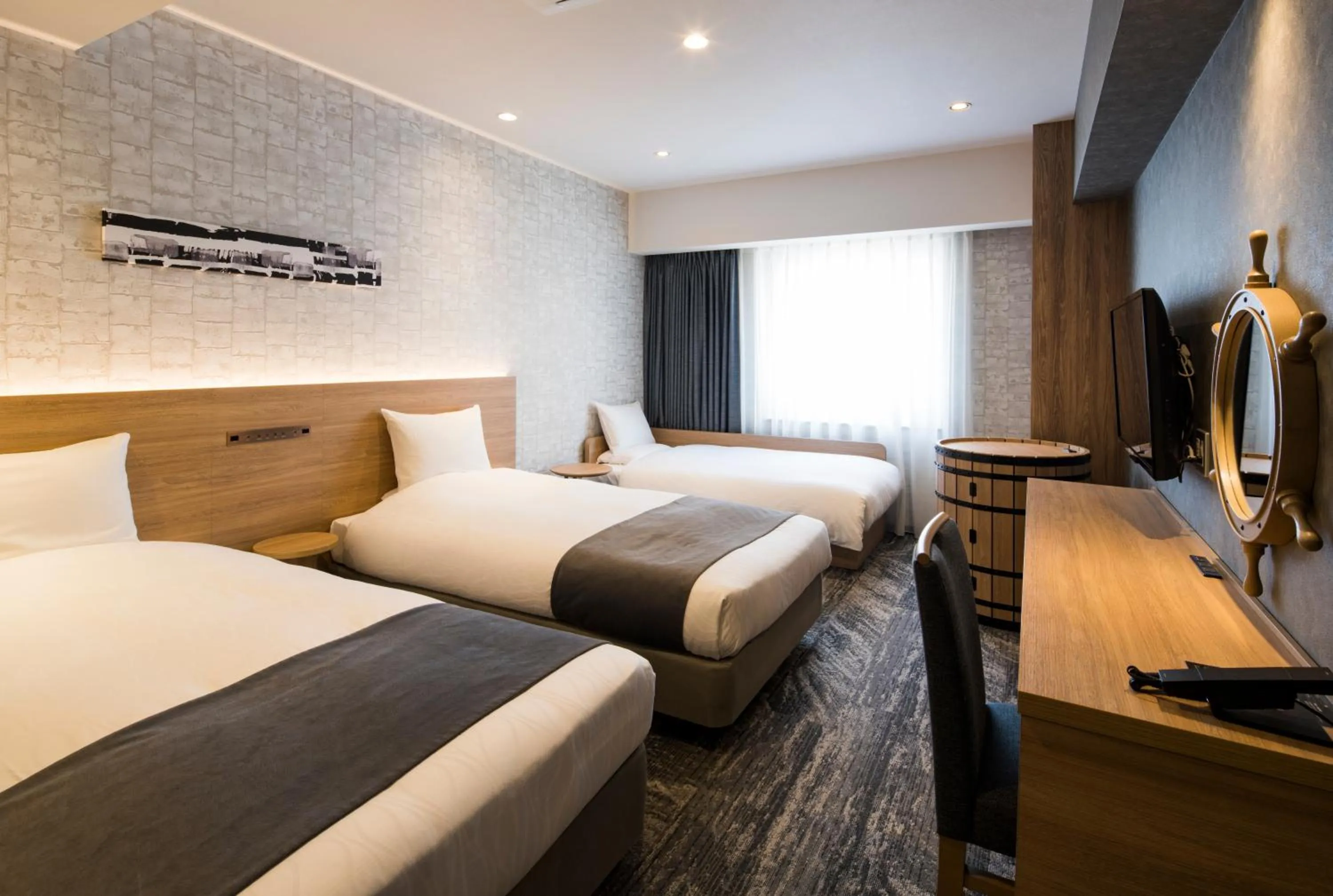 Superior Twin Room (3 Adult) - Non-Smoking in Hotel Torifito Otaru Canal