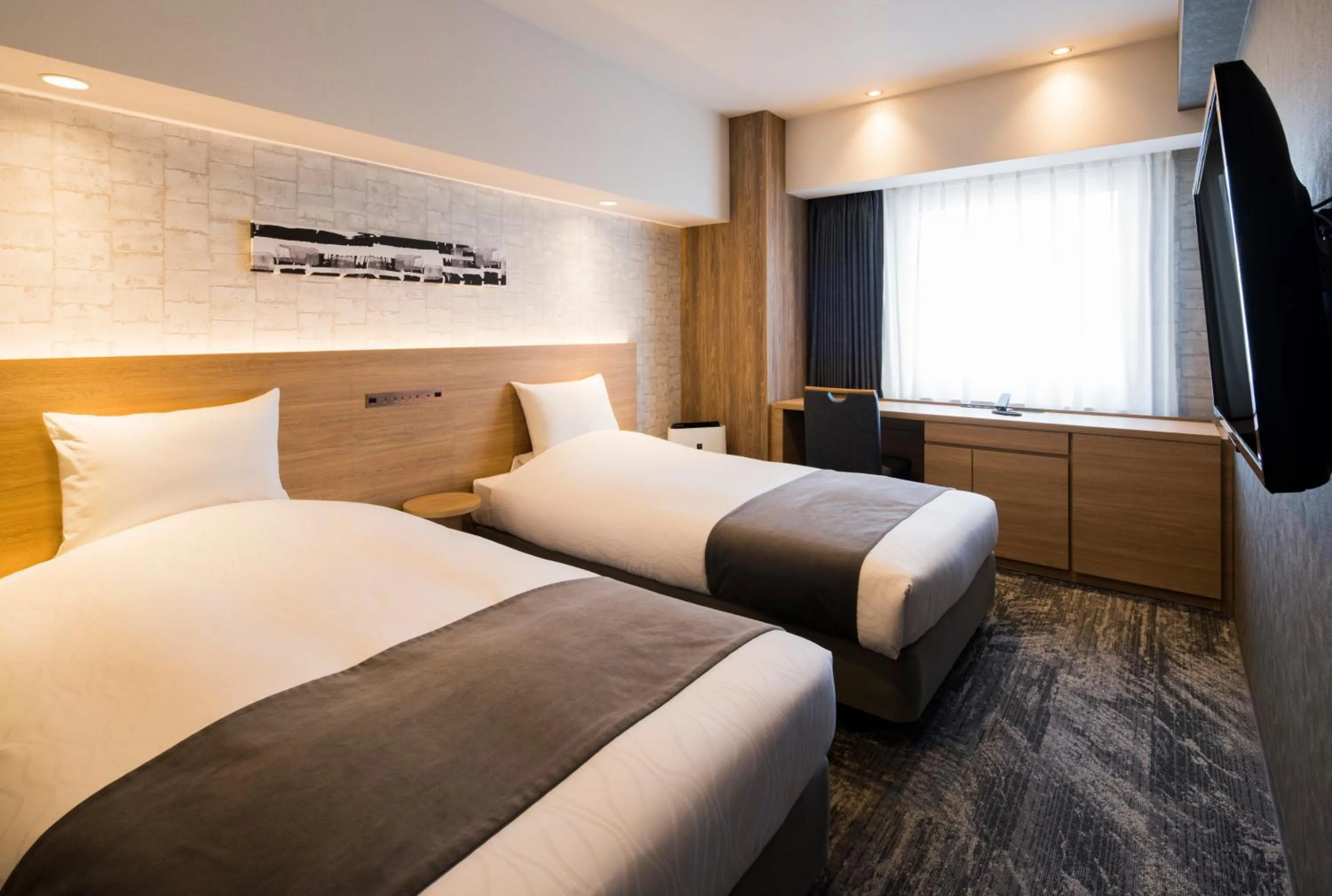 Moderate Twin Room - Non-Smoking in Hotel Torifito Otaru Canal