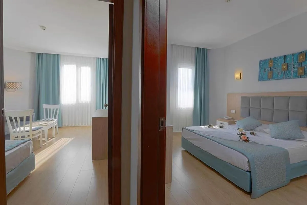 Corner Suite with Sea View in Adonis Hotel