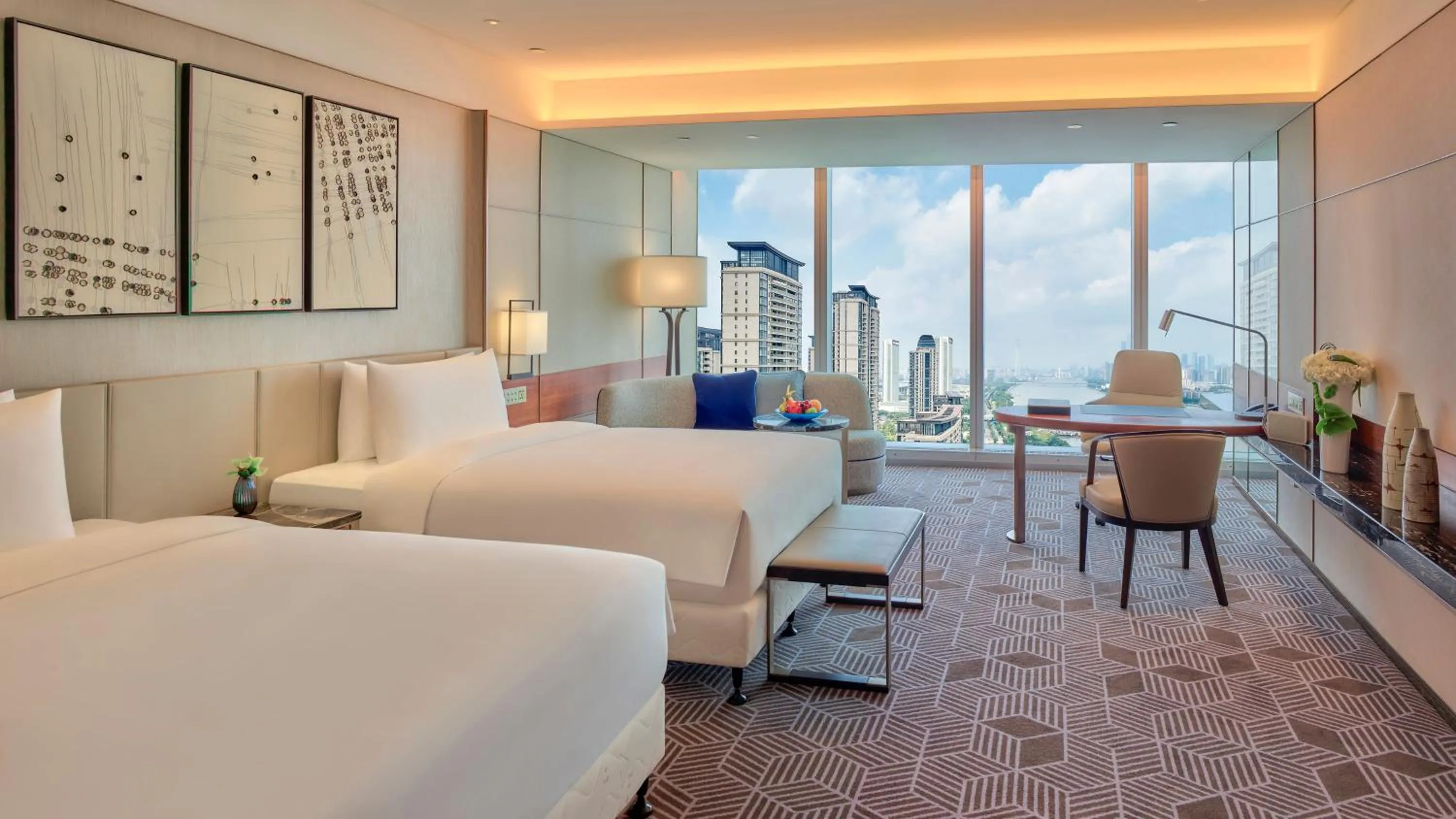 Premium Twin Room with Canton Tower View in InterContinental Guangzhou Exhibition Center by IHG