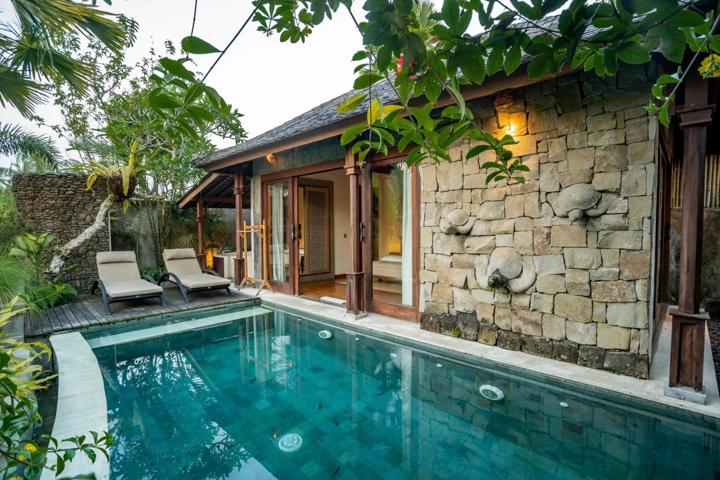 One Bedroom Private Pool Villa with Garden View in Nau Villa Ubud