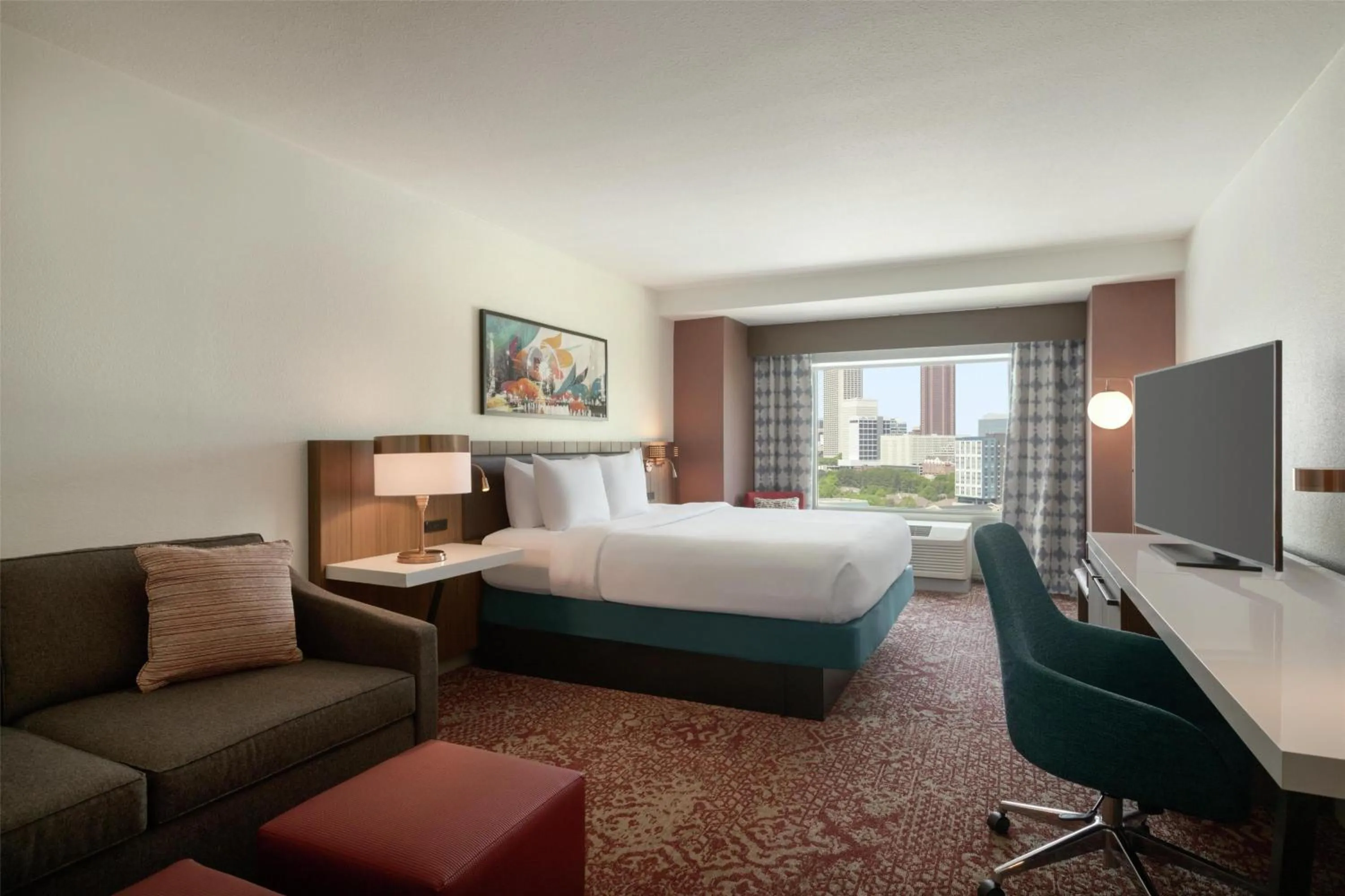 Large King Room with Sofa Bed - Non-Smoking in Hilton Garden Inn Atlanta Downtown