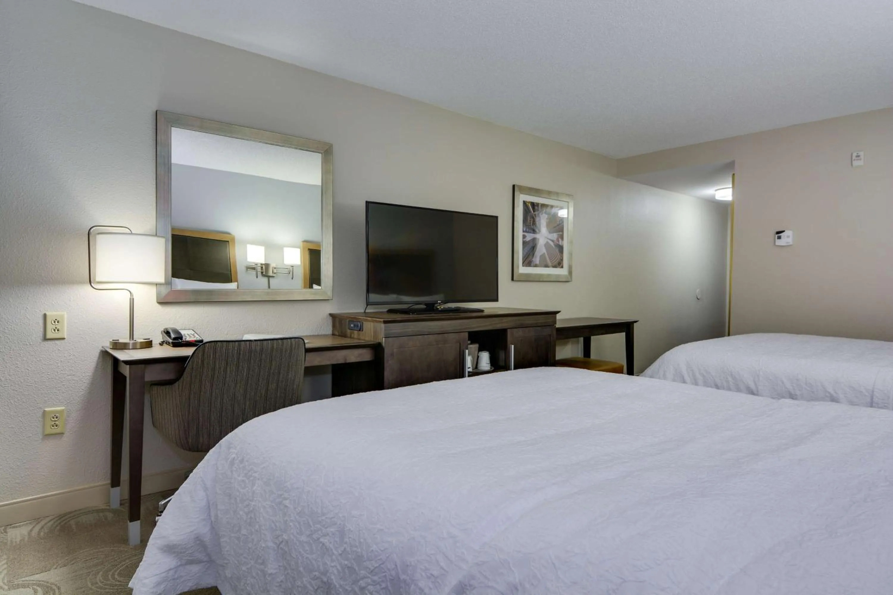 Queen Room with Two Queen Beds - Mobility Access/Non-Smoking in Hampton Inn Atlanta-Fairburn