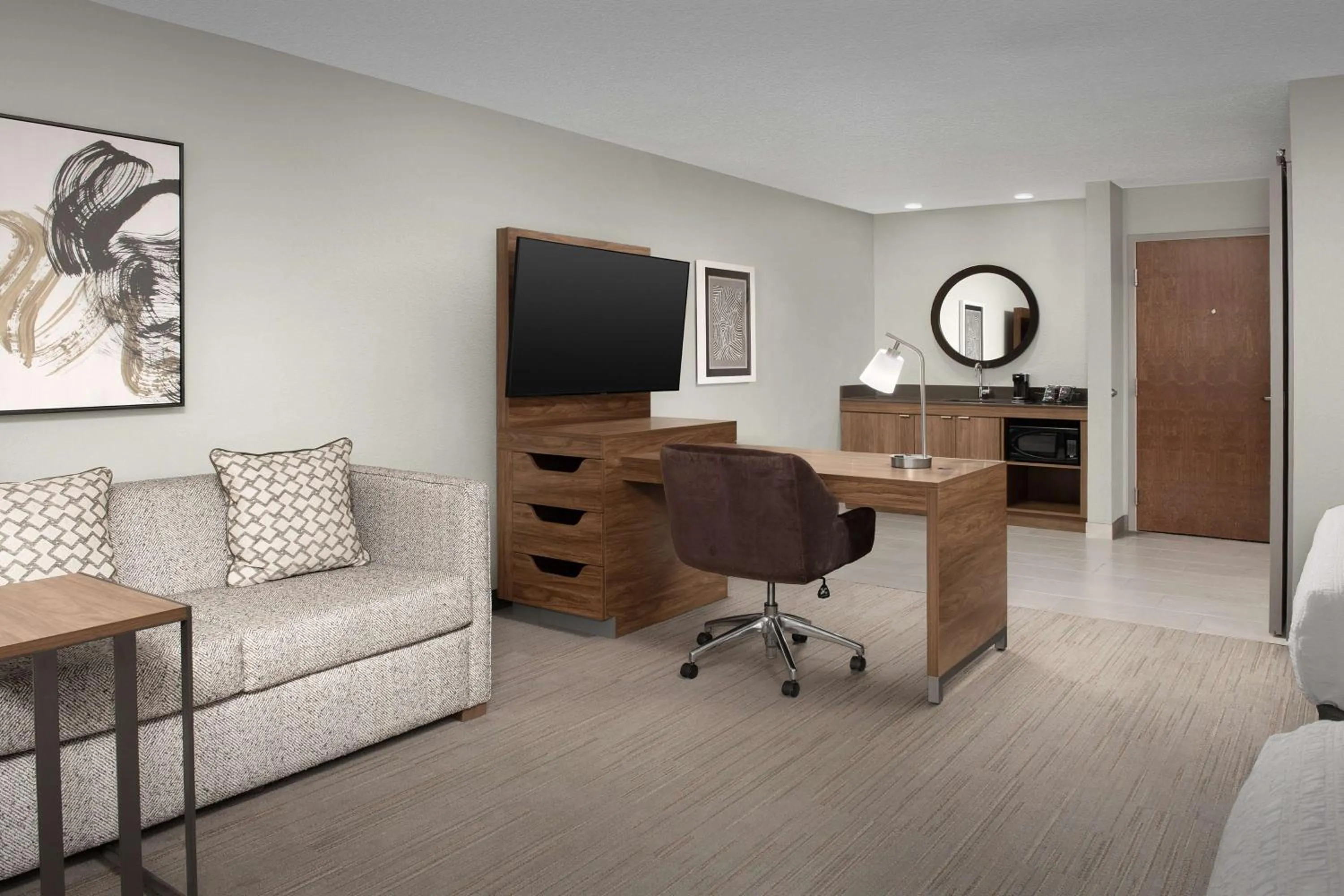 Studio with Two Queen Beds and Sofa Bed - Hearing Access in Hampton Inn & Suites Paso Robles