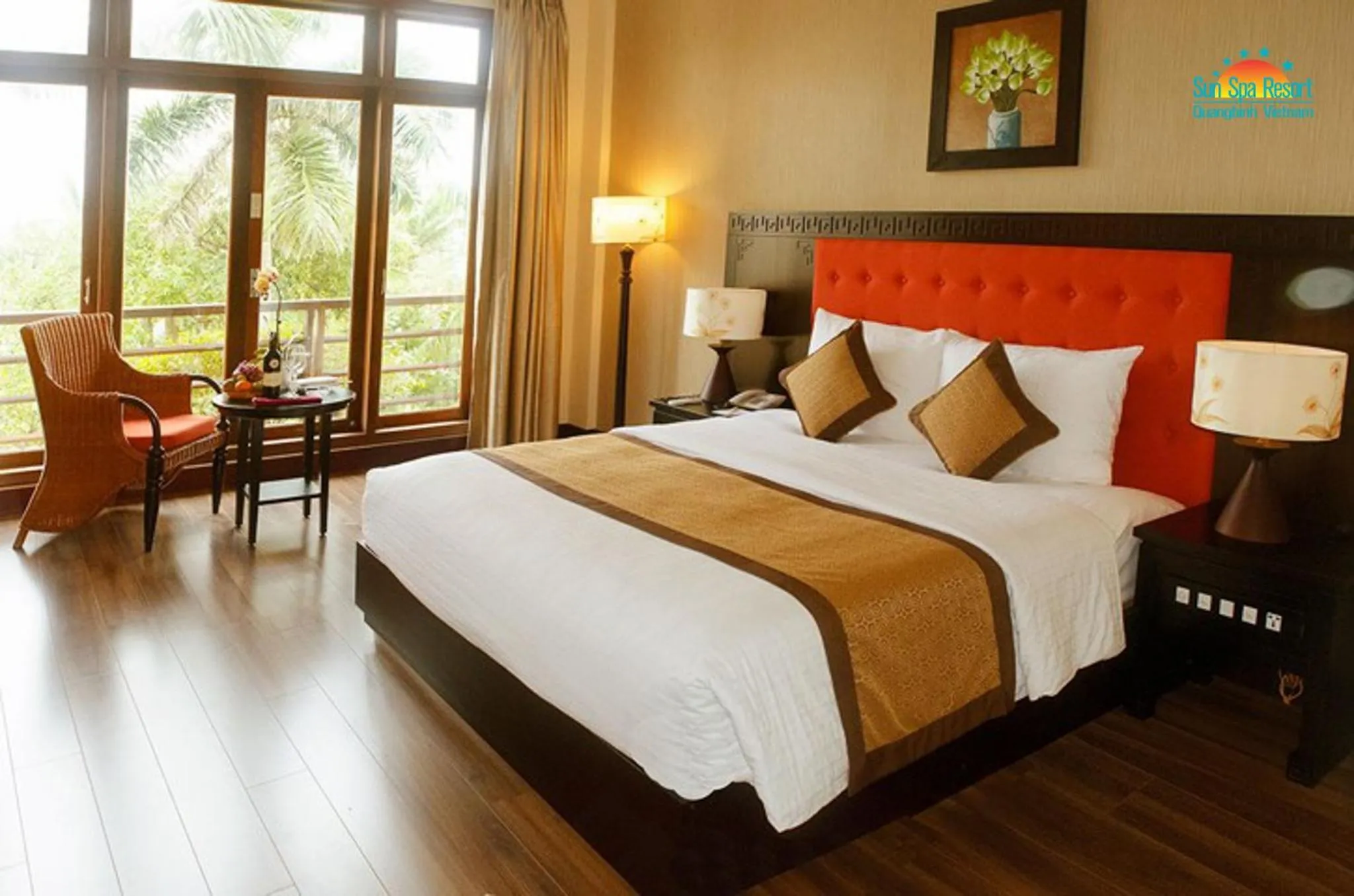 Deluxe Double Room in Sun Spa Resort & Villa