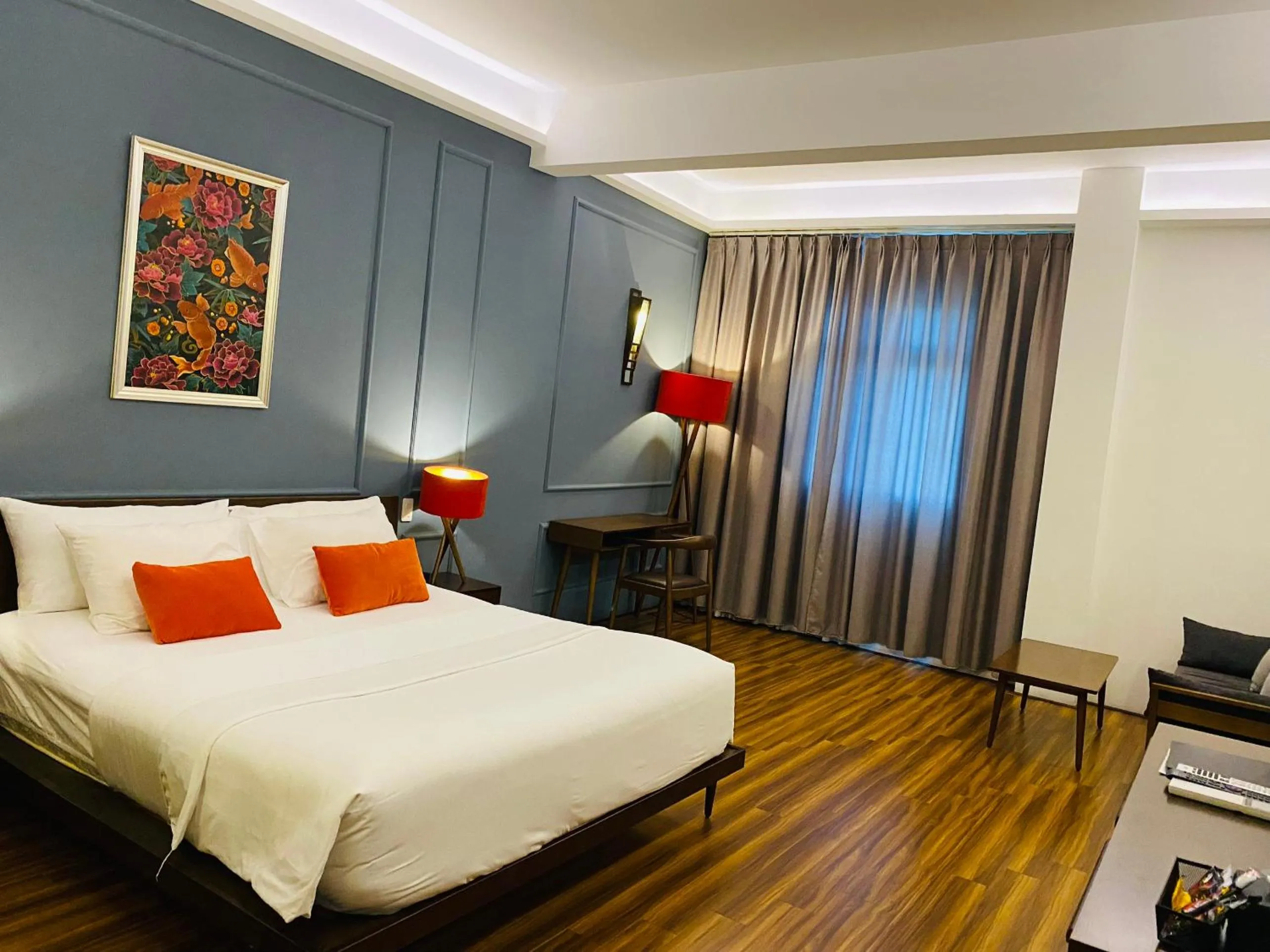 Deluxe Double or Twin Room with City View in Danang Boutique Hotel