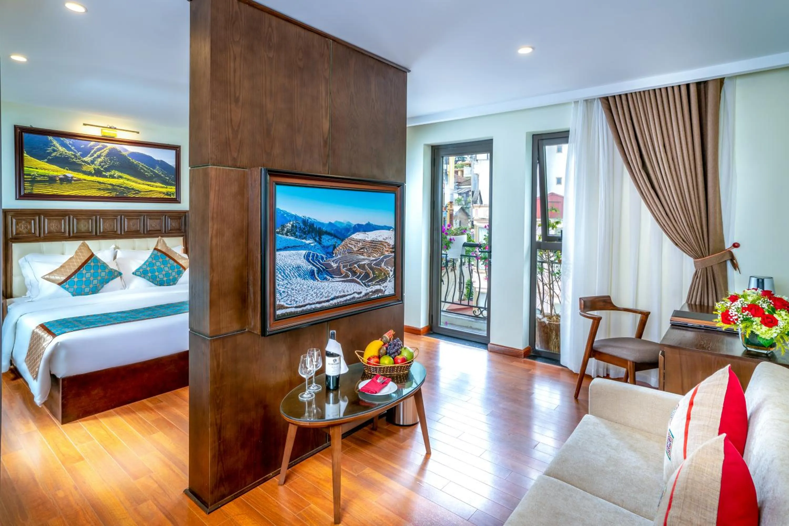 Executive Double Room with City View in Sapa Relax Hotel & Spa