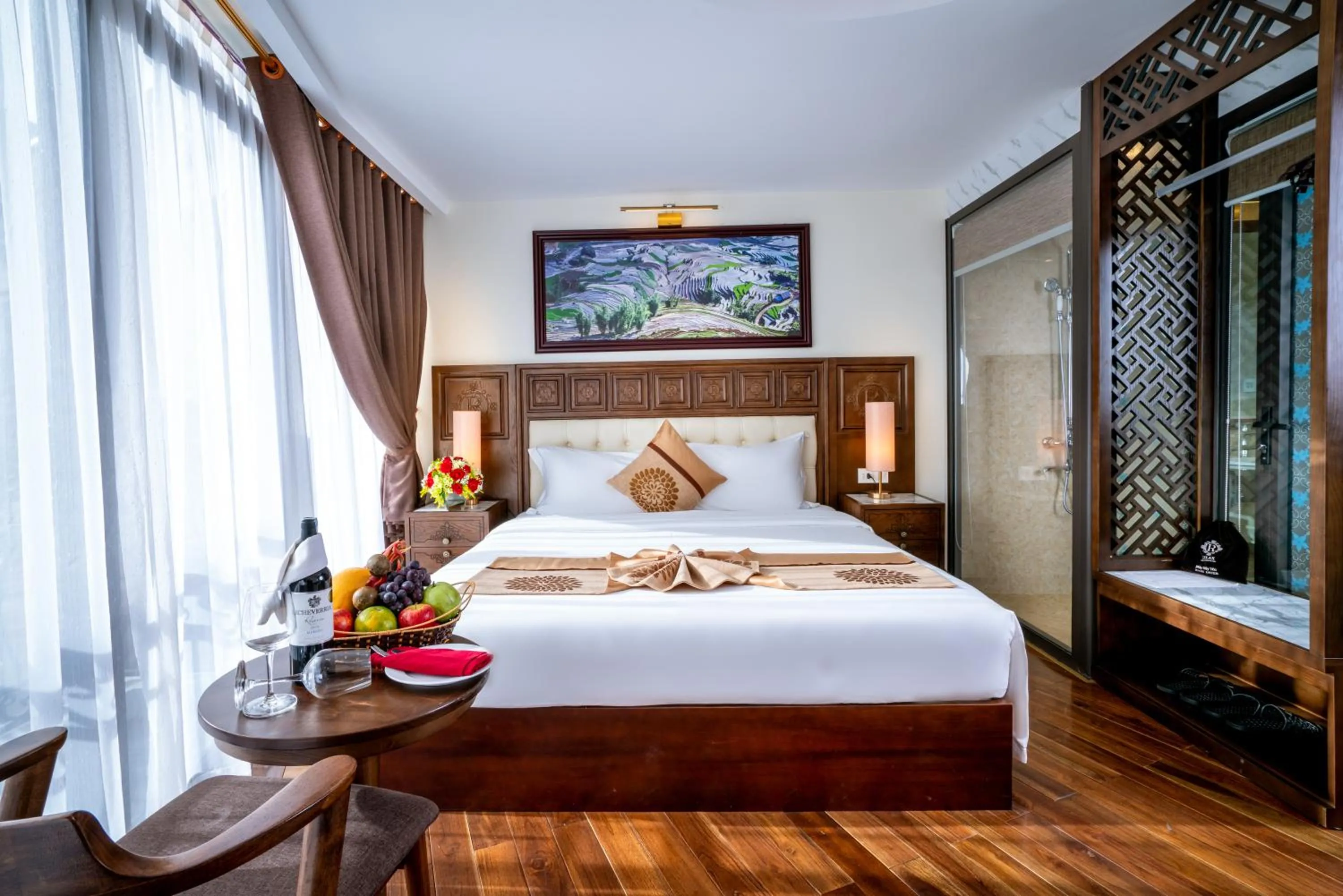 Deluxe Room with City View in Sapa Relax Hotel & Spa