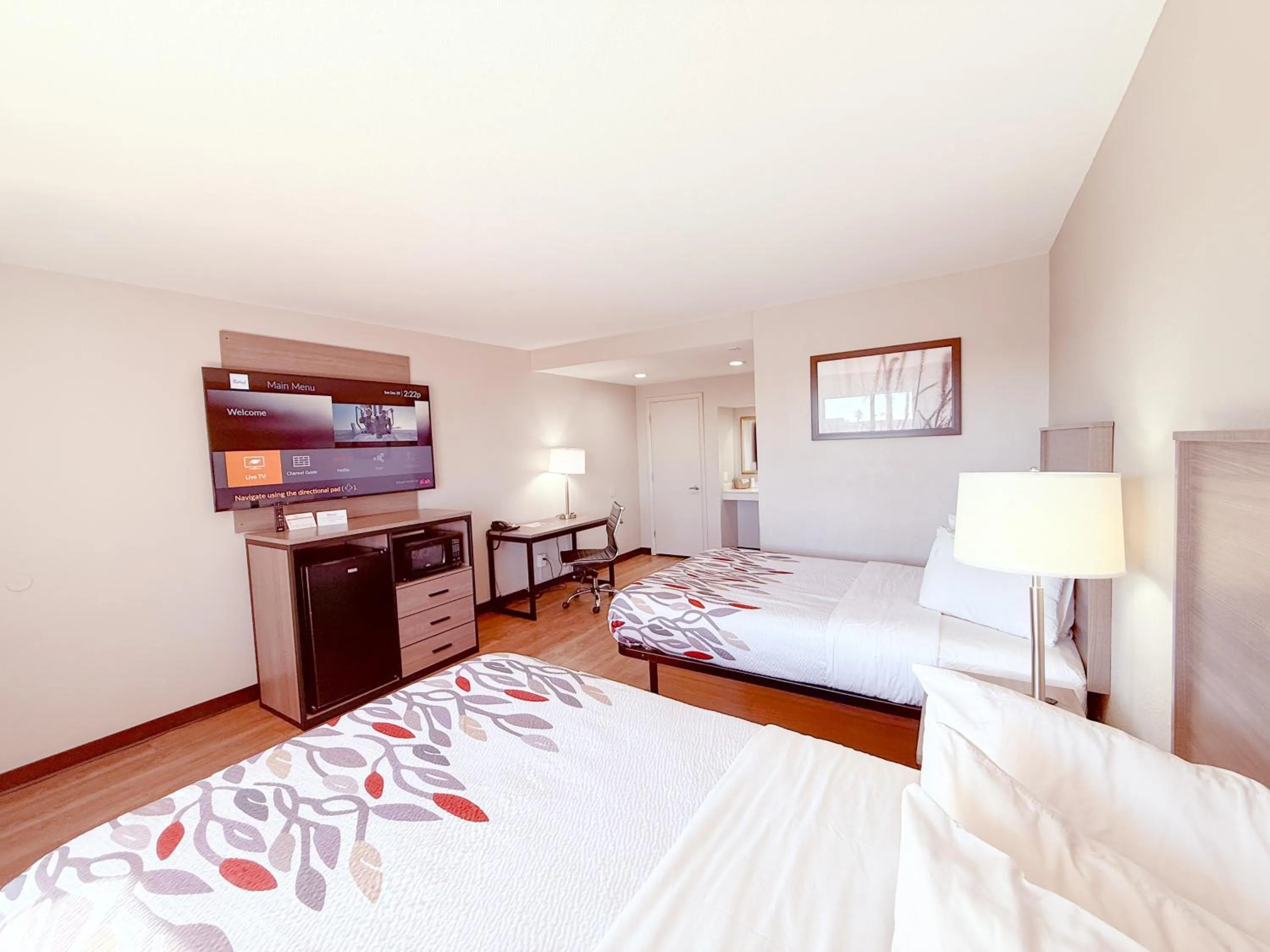 Deluxe Double Room with Two Double Beds - Smoke Free in Red Roof Inn Tucson Downtown - University