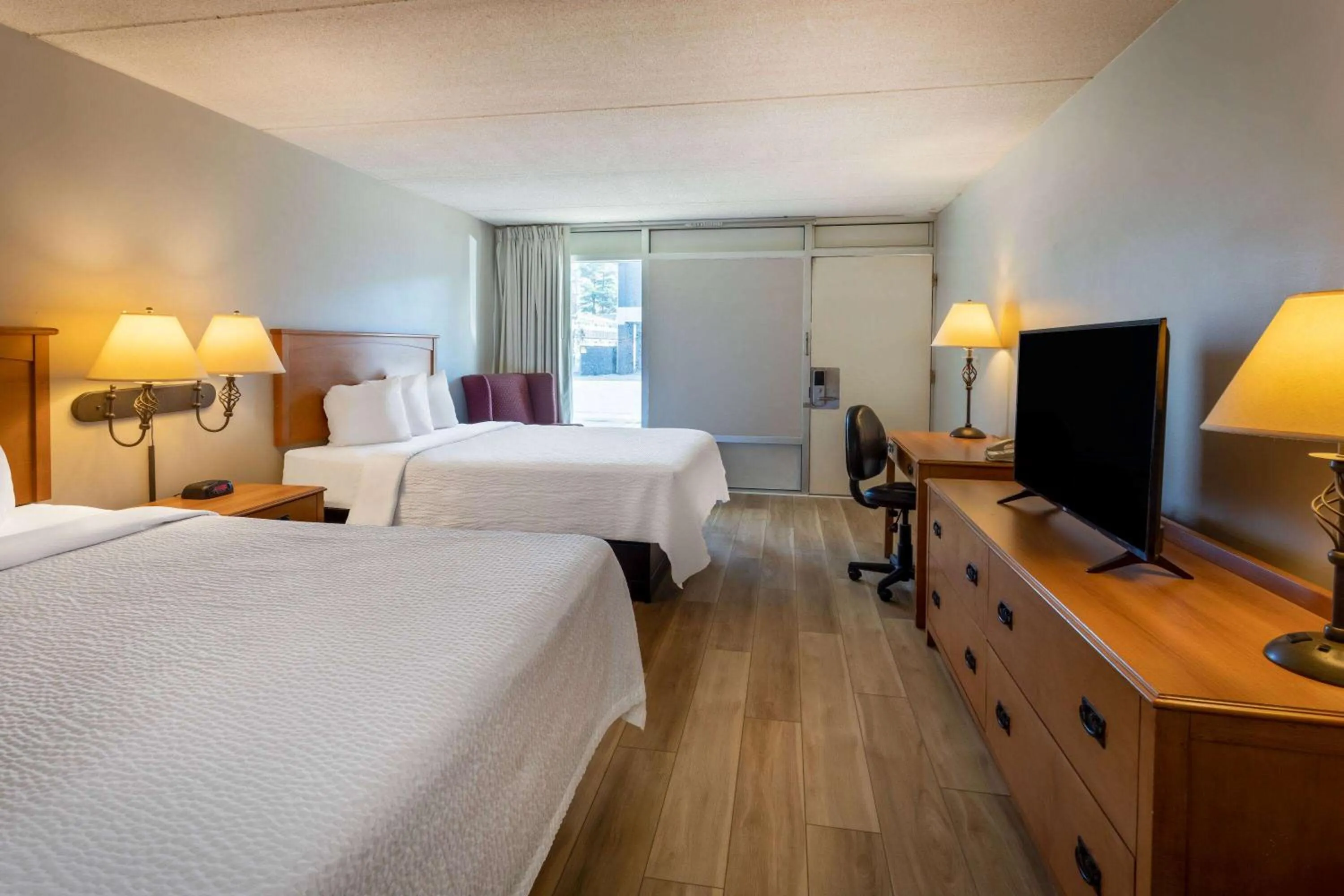 Queen Room with Two Queen Beds - Non-Smoking in Days Inn by Wyndham Birch Run