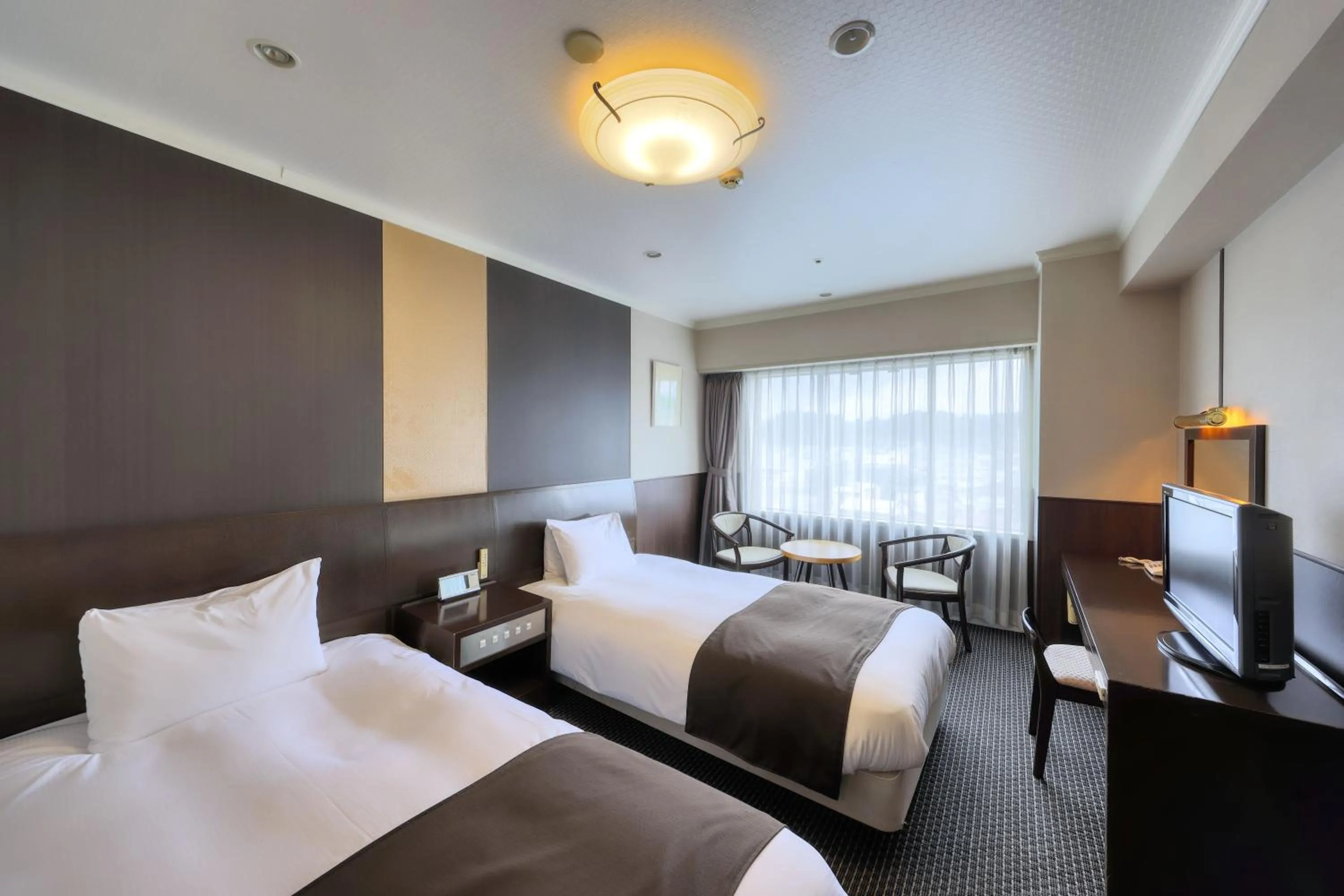 Standard Twin Room in Hida Takayama Onsen Hida Hotel Plaza