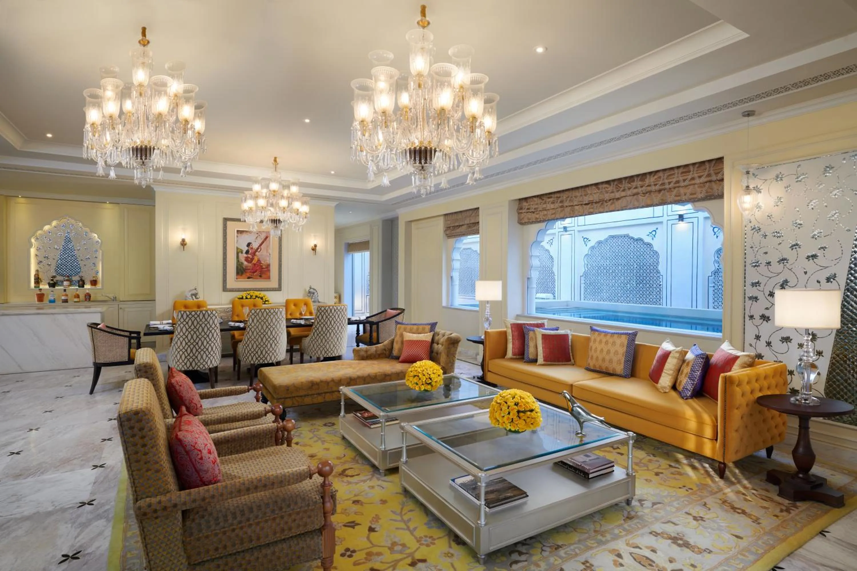 Maharajah Suite in The Leela Palace Jaipur