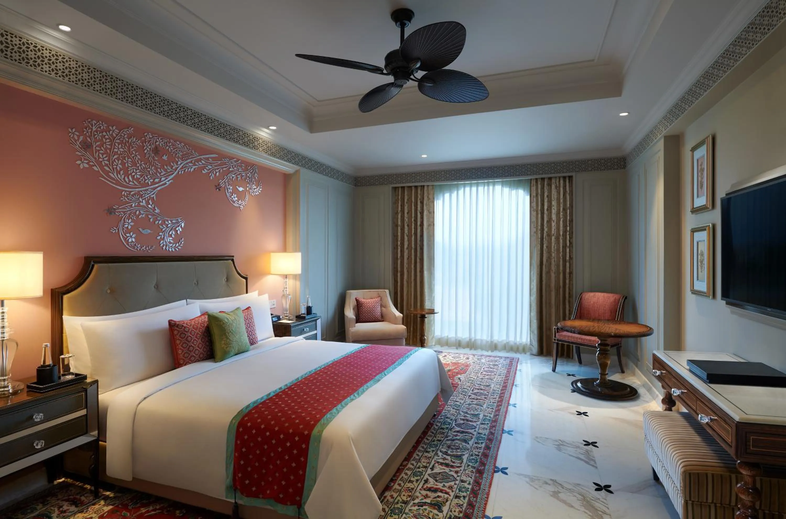 Palace King Room in The Leela Palace Jaipur