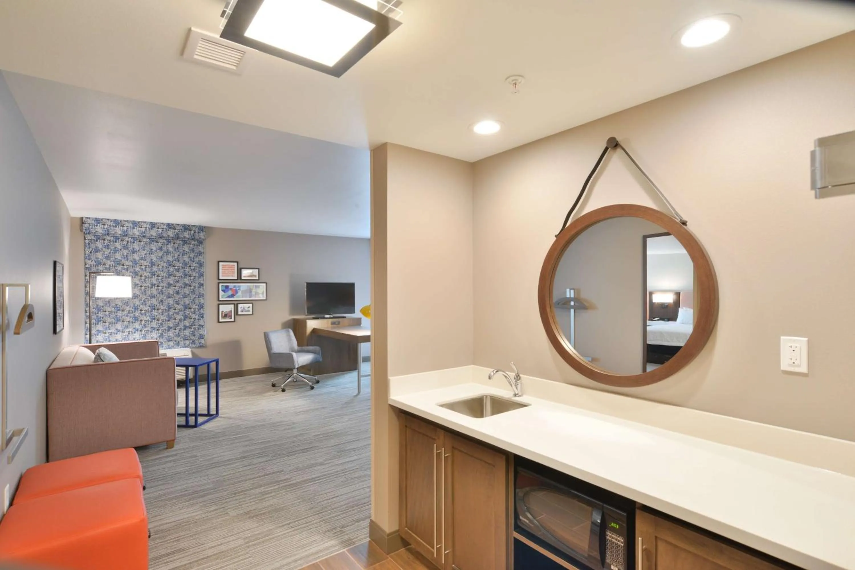 Queen Studio Suite with Two Queen Beds - Non-Smoking in Hampton Inn & Suites Menomonie-UW Stout