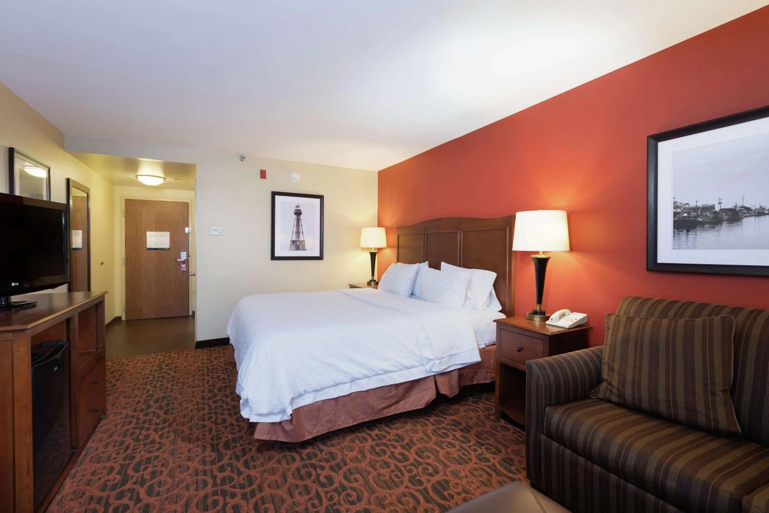 King Room with Sofa Bed and Study - Non-Smoking in Hampton Inn Houma