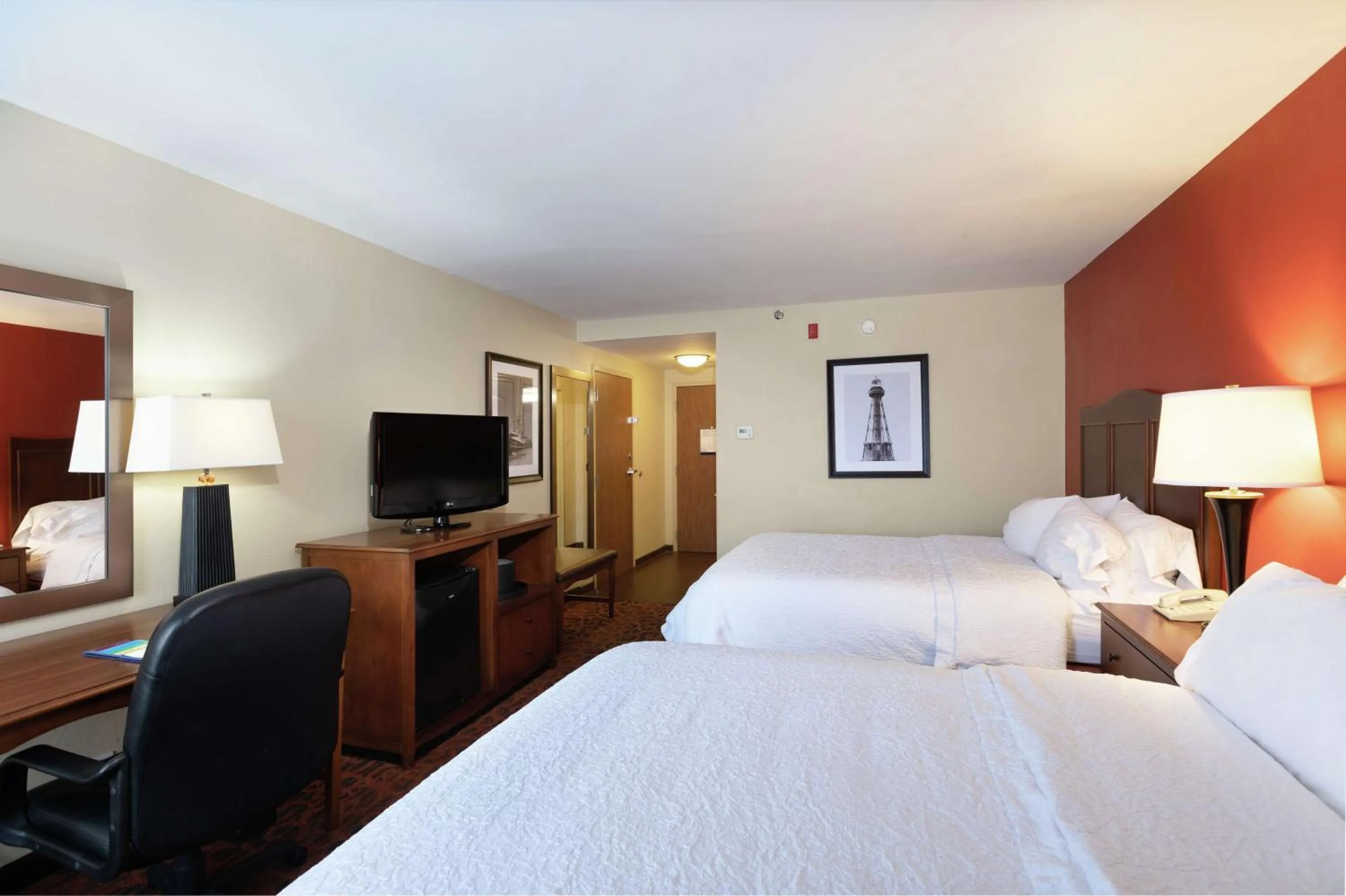 Room with Two Queen Beds - Non-Smoking in Hampton Inn Houma