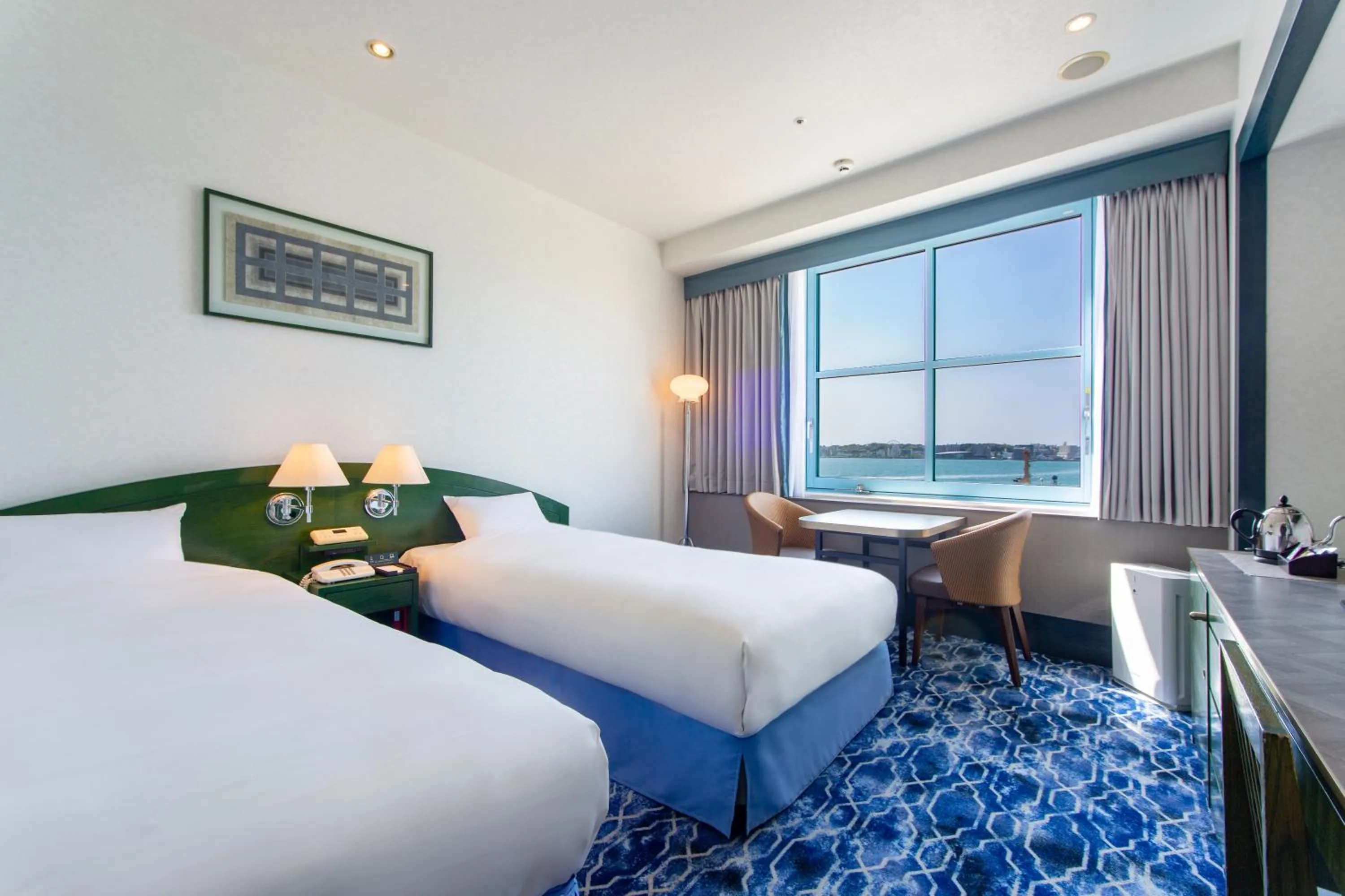 Twin Room with Ocean View in Premier Hotel Mojiko