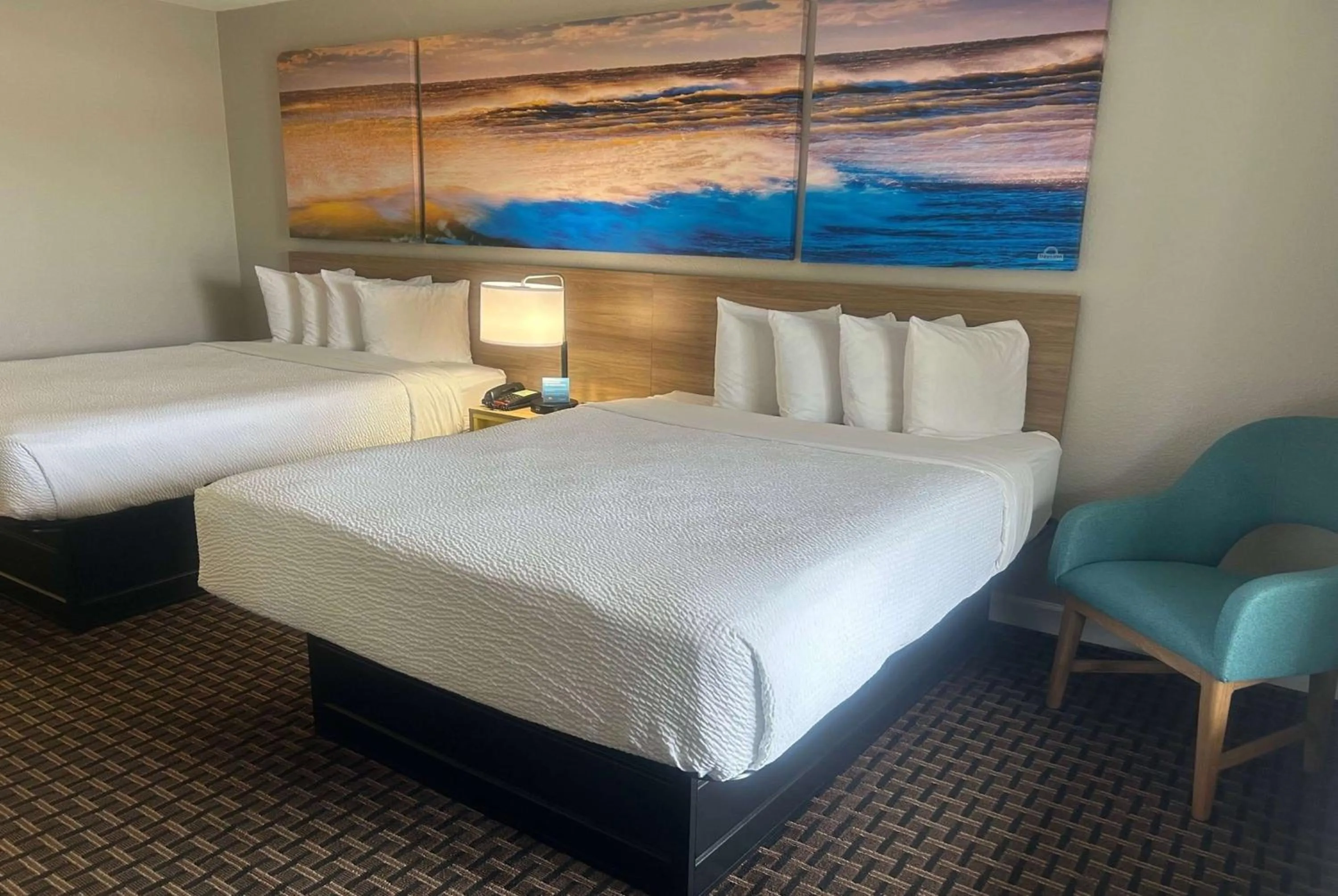 Deluxe Business Queen Room with Two Queen Beds - Non-Smoking in Days Inn by Wyndham Port Charlotte Town Center
